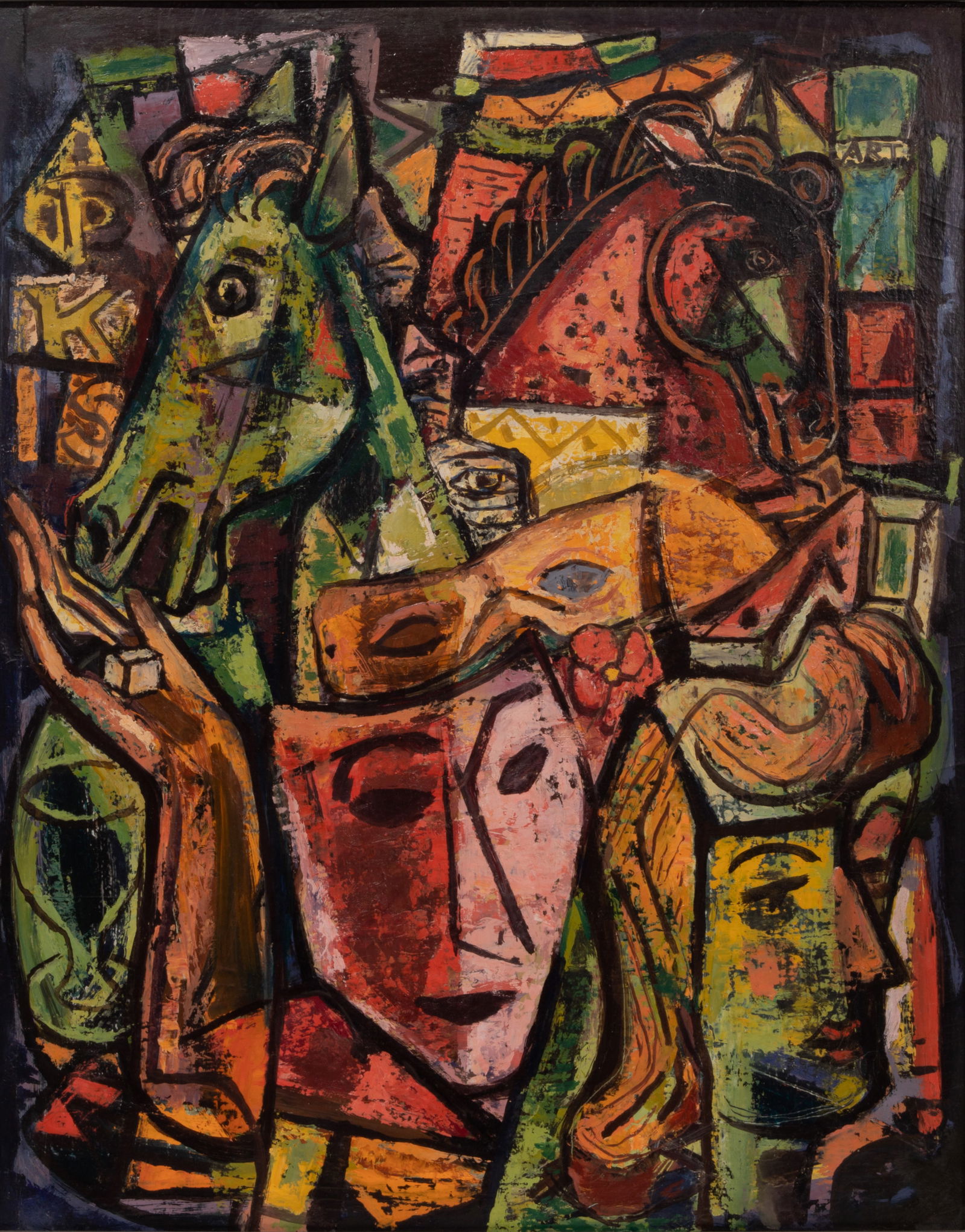 Paul Kauvar Smith (American, 1893-1977) Oil on Board (1 of 4)