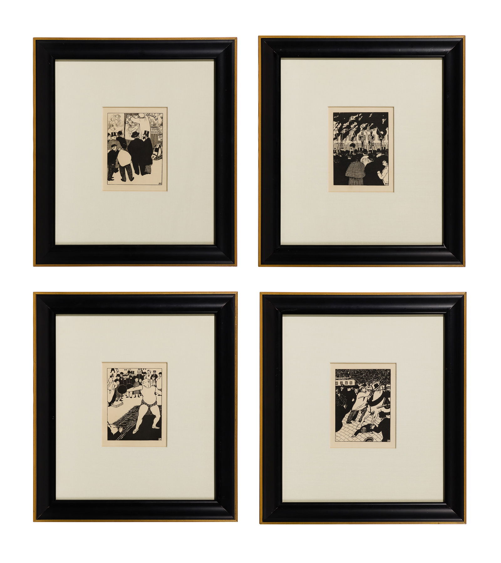 Felix Vallotton (Swiss, 1865-1925) Woodcut Assortment (1 of 5)