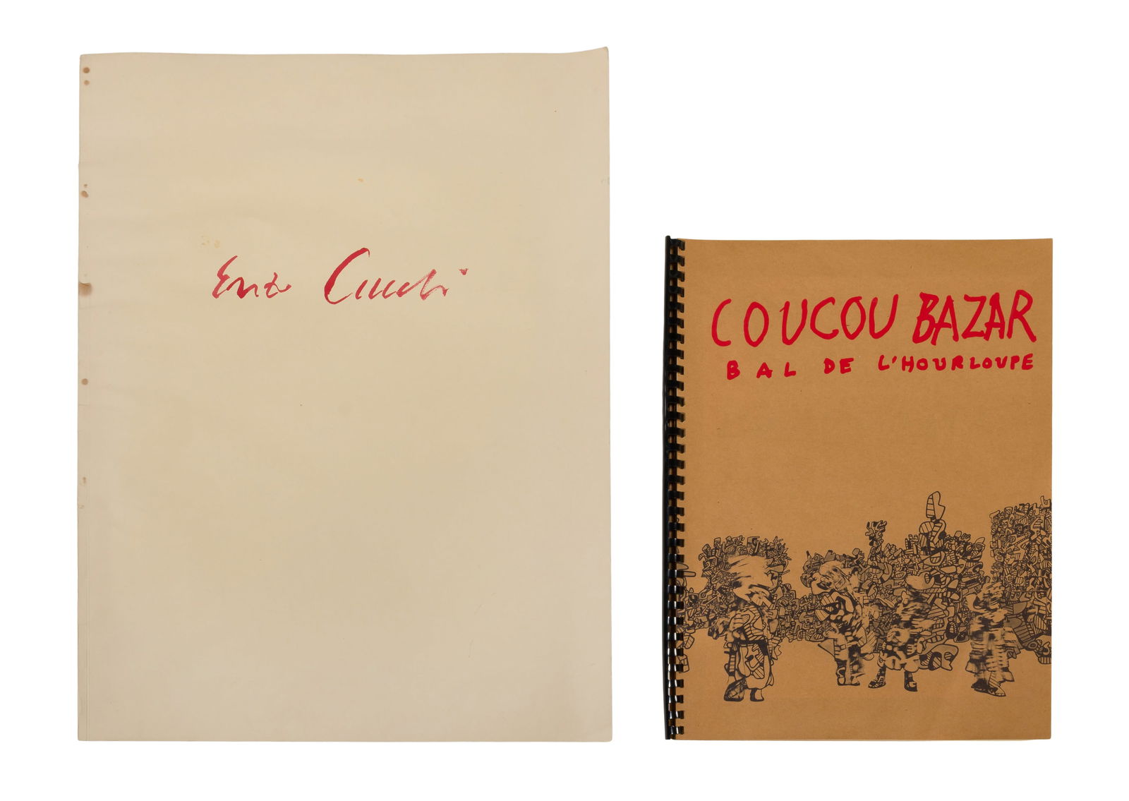 Enzo Cucchi (Italian, b.1949) 'La Schmmia' Album (1 of 3)