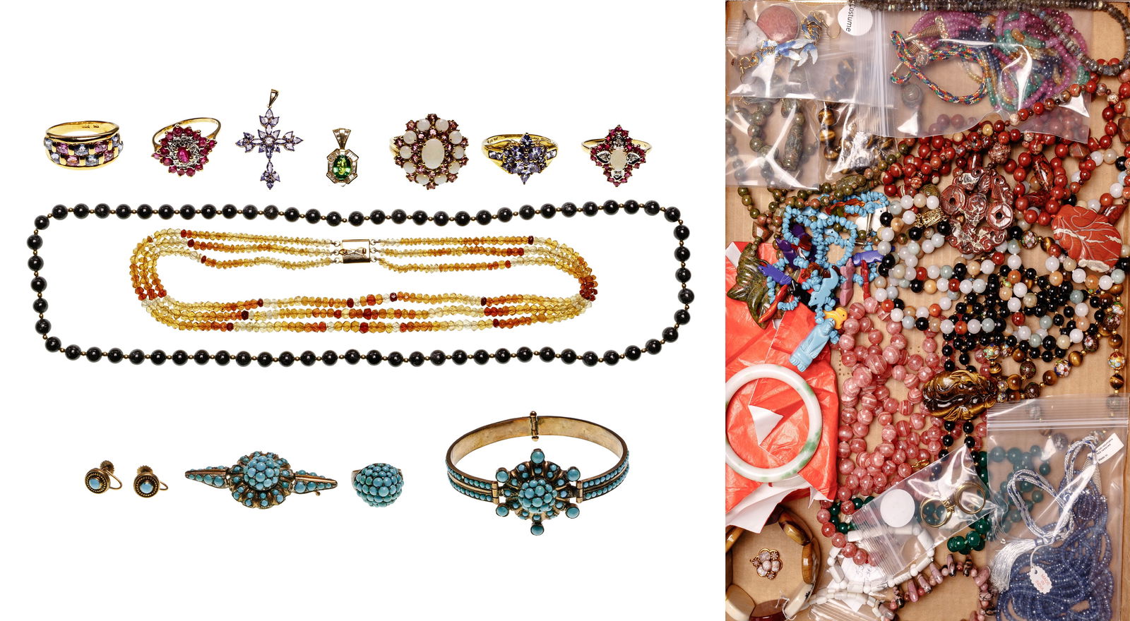 Gold and Costume Jewelry Assortment (1 of 1)
