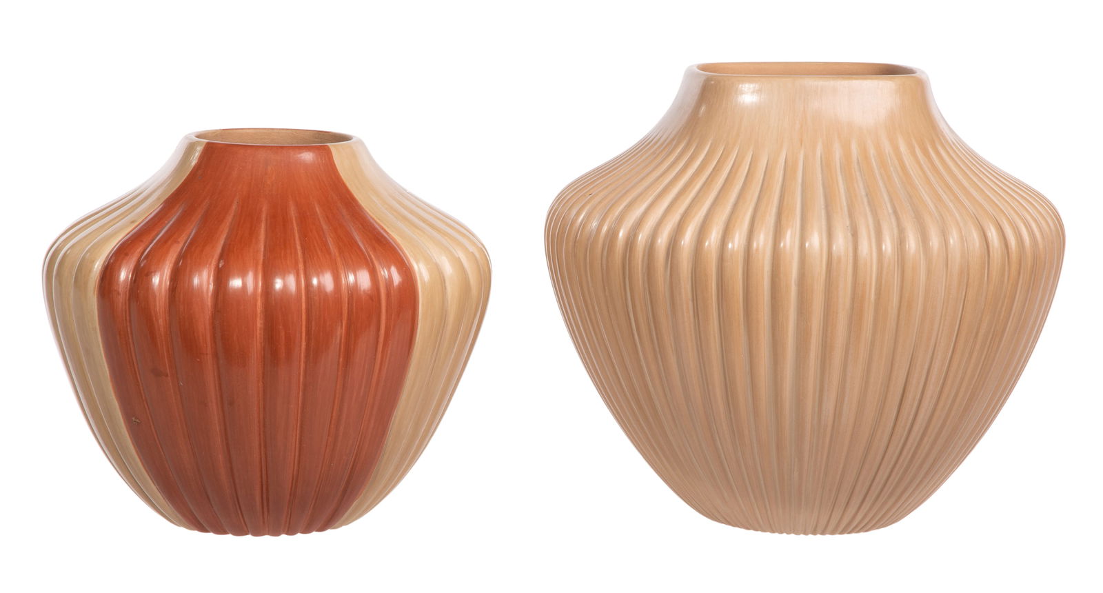 Laura Gachupin (American / Jemez, b.1954) Melon Jars (1 of 6)