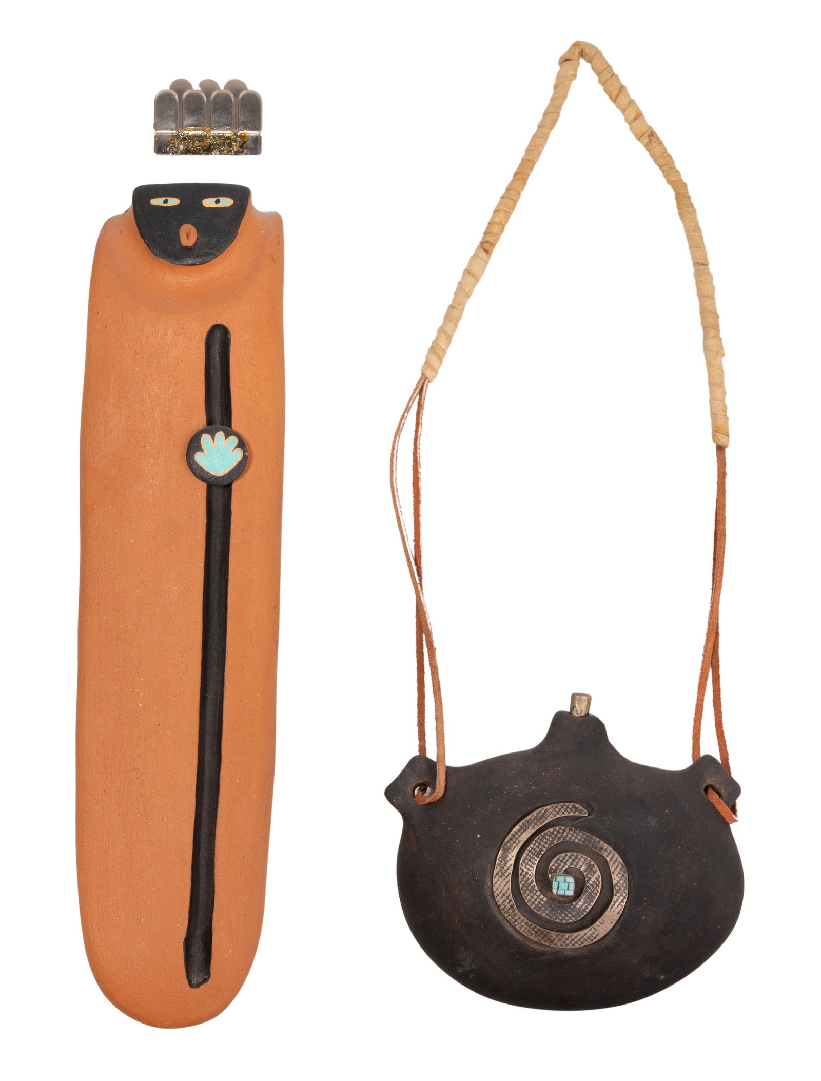 Nora Naranjo Morse (American / Santa Clara Pueblo, b.1953) Wall Hangings (1 of 3)