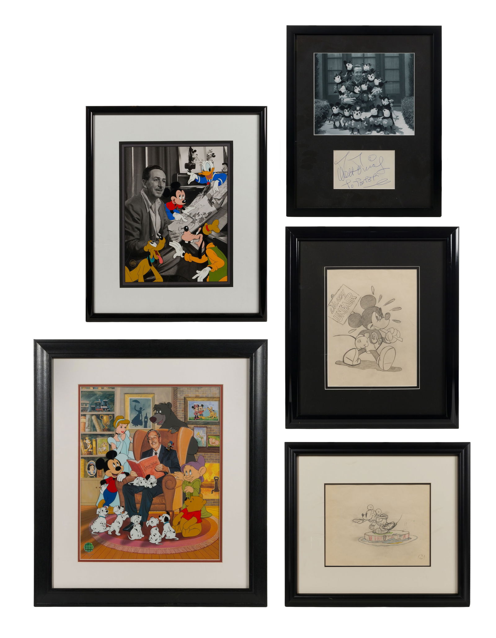 Walt Disney Animation Art and Drawing Assortment (1 of 5)