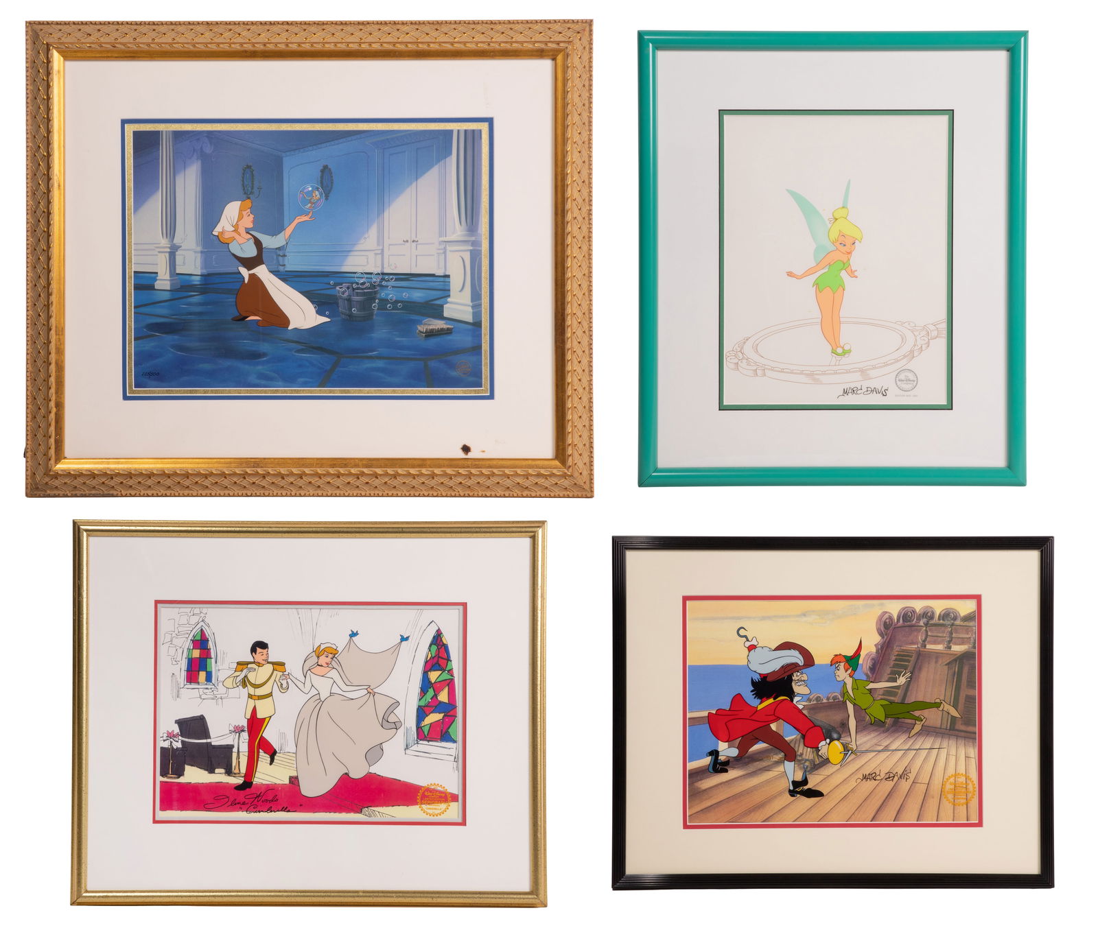 Cinderella and Peter Pan Animation Art (1 of 7)