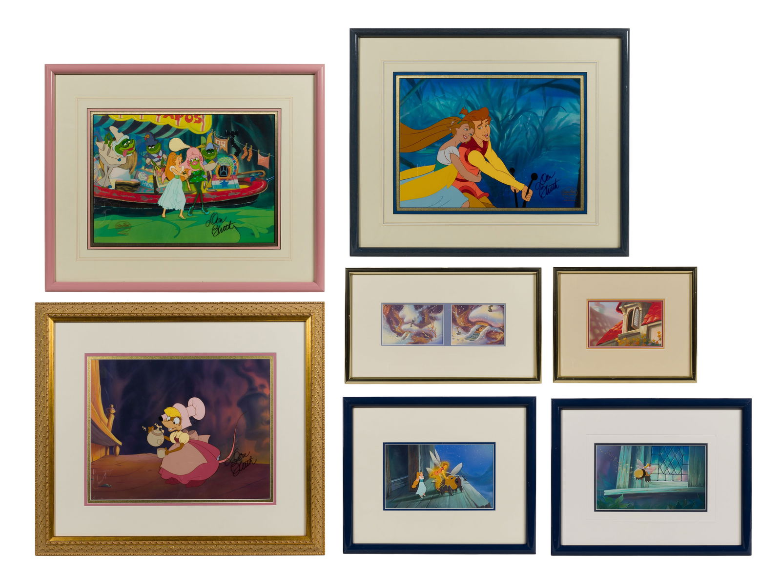 Don Bluth (American, b.1937) 'Thumbelina' Animation Art Assortment (1 of 1)
