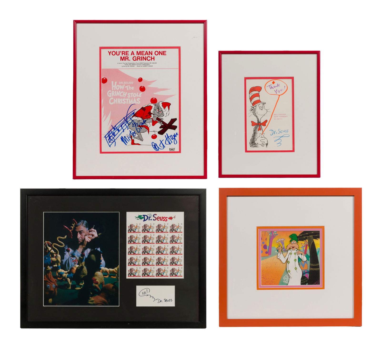 Dr. Suess Animation Art Assortment (1 of 1)