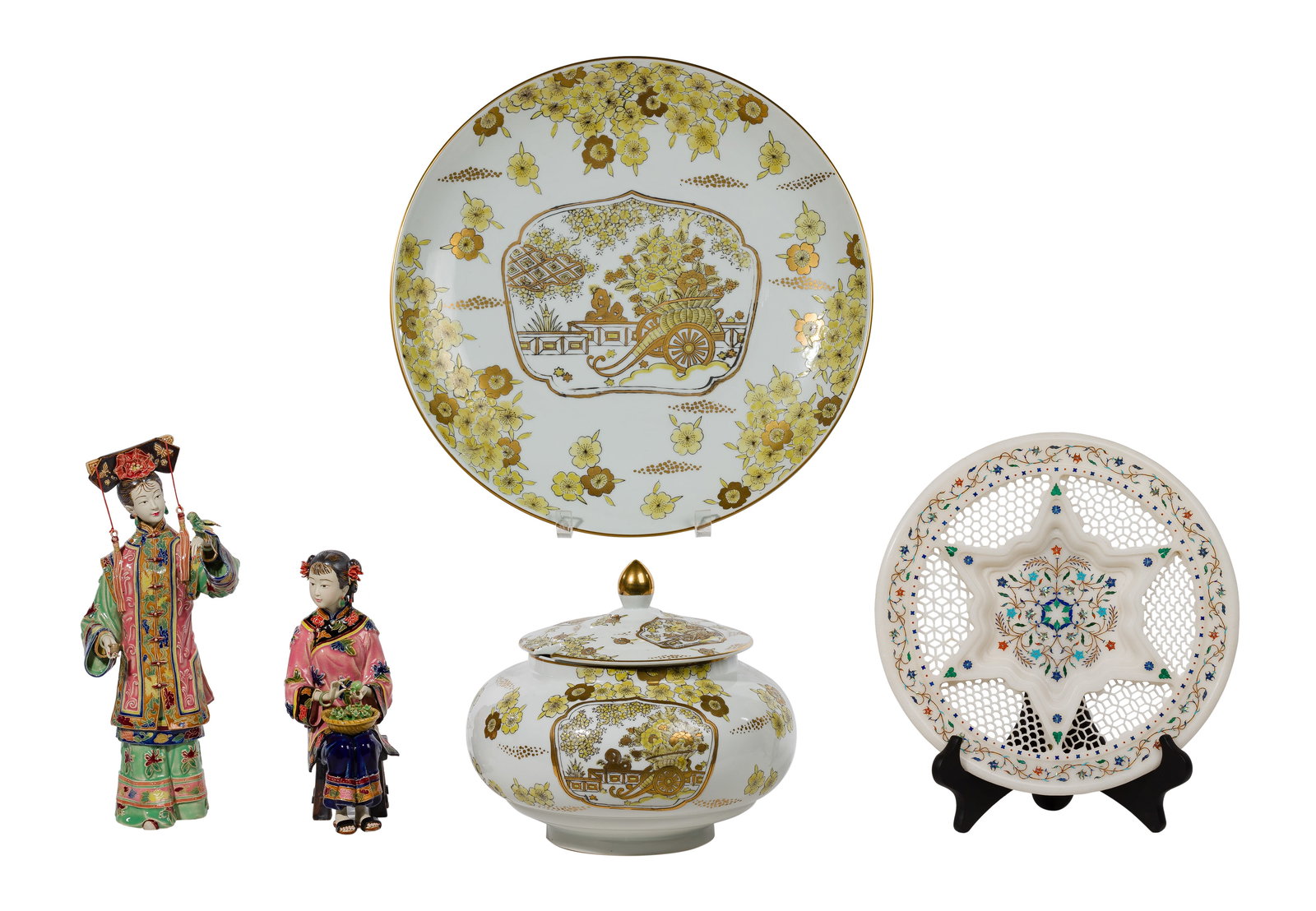 Asian Decorative Object Assortment (1 of 6)