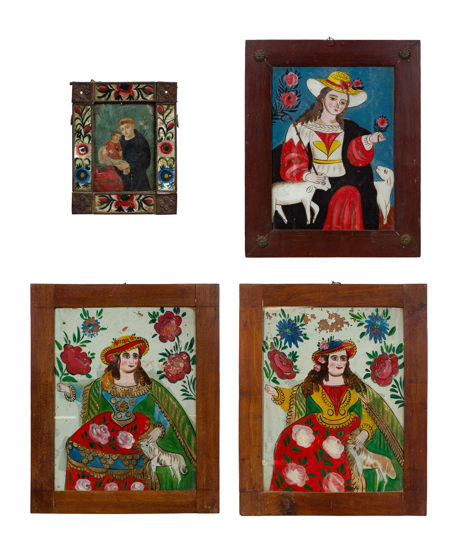 Reverse Painting On Glass Assortment (1 of 6)