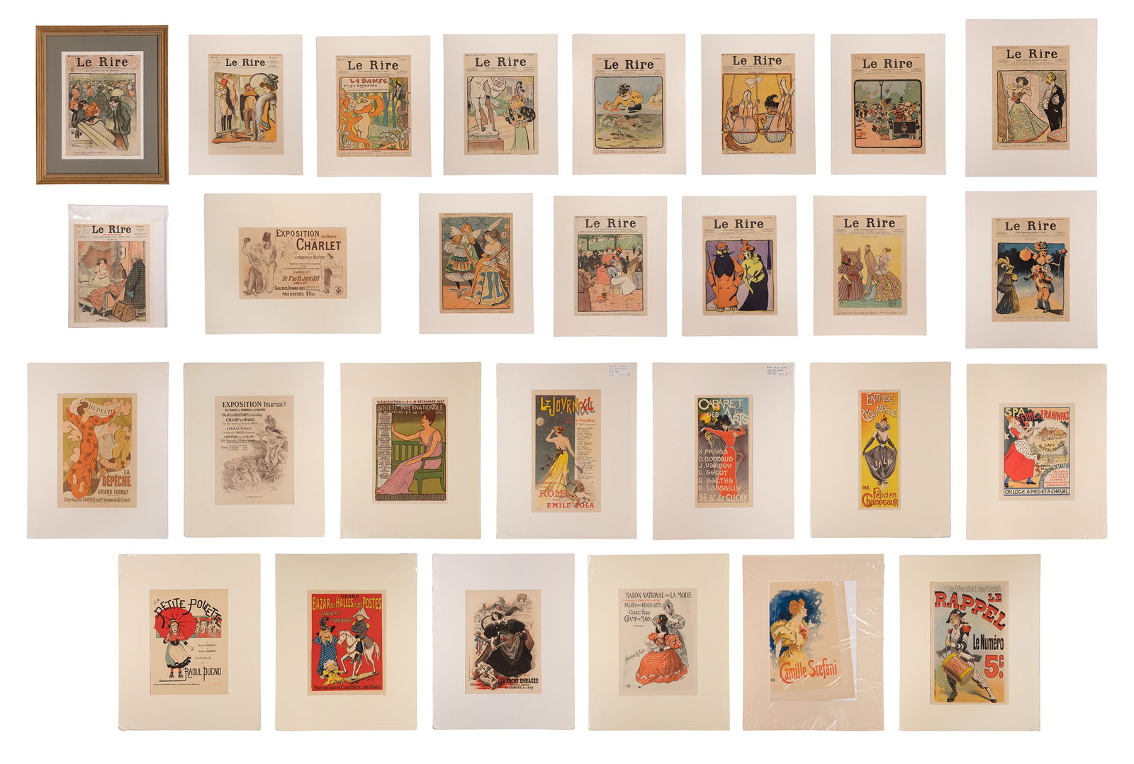 'Le Rire' and 'Maitres de l'Affiche' Lithograph Assortment (1 of 5)