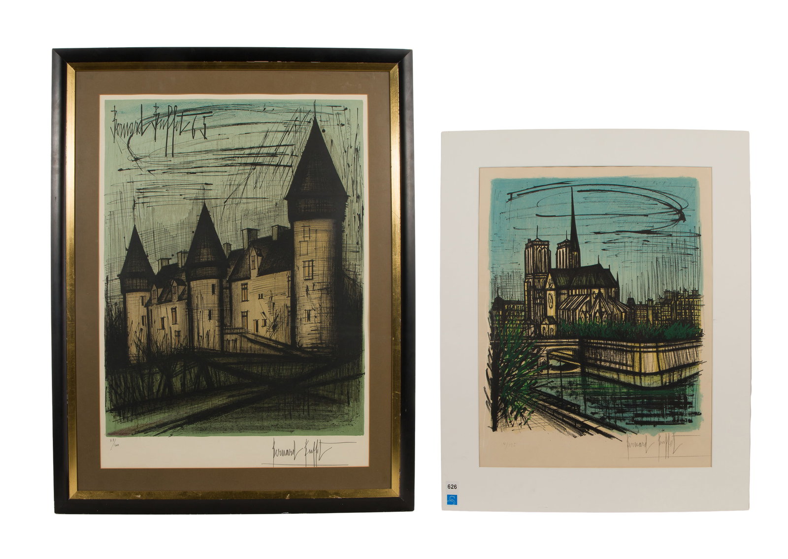 Bernard Buffet (French, 1928-1999) Lithographs (1 of 2)
