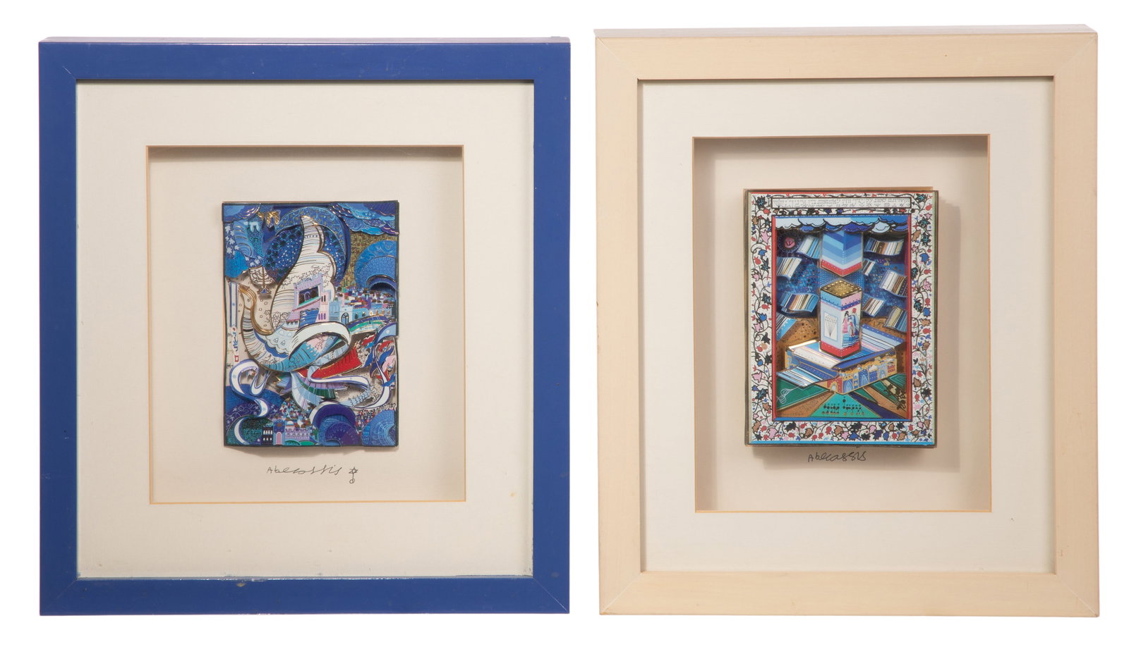 Raphael Abecassis (Israel / Morocco, b.1953) Decoupage Art (1 of 4)