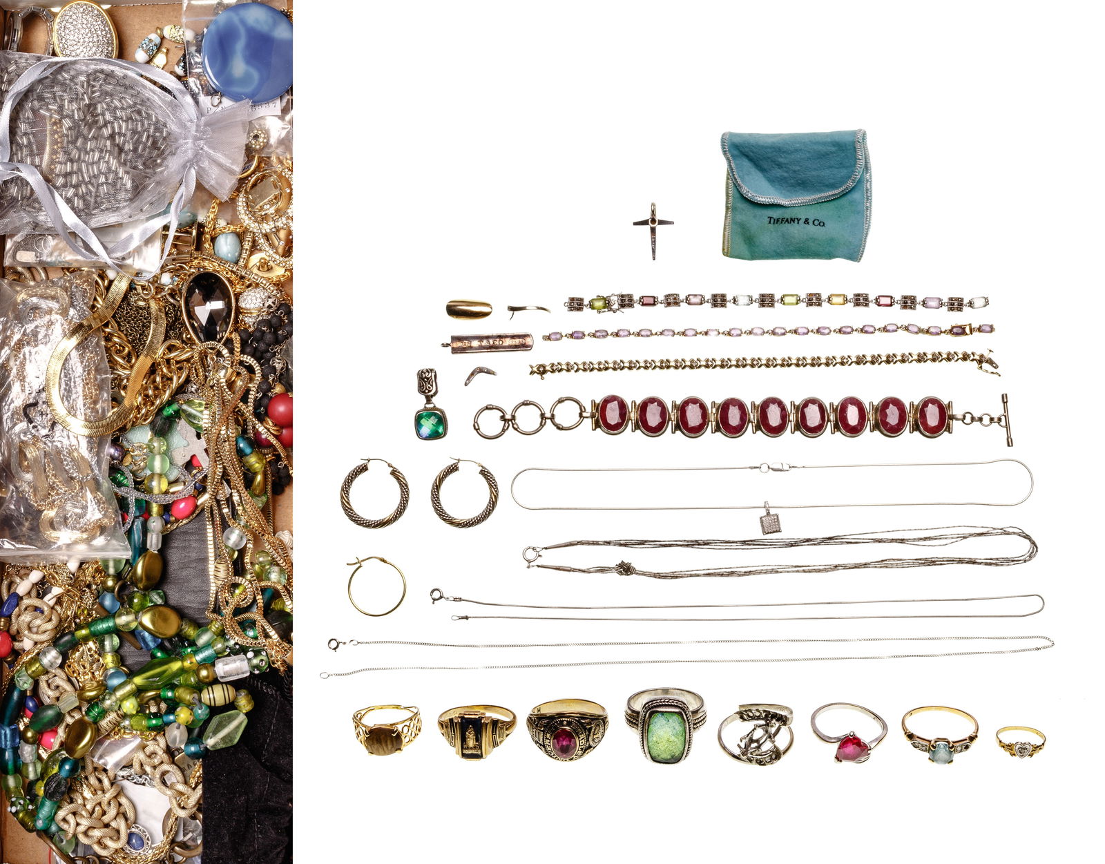 Gold, Sterling Silver and Costume Jewelry Assortment (1 of 1)