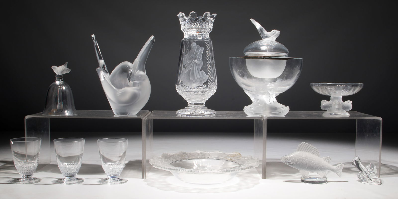 Lalique Crystal and Glass Assortment (1 of 1)