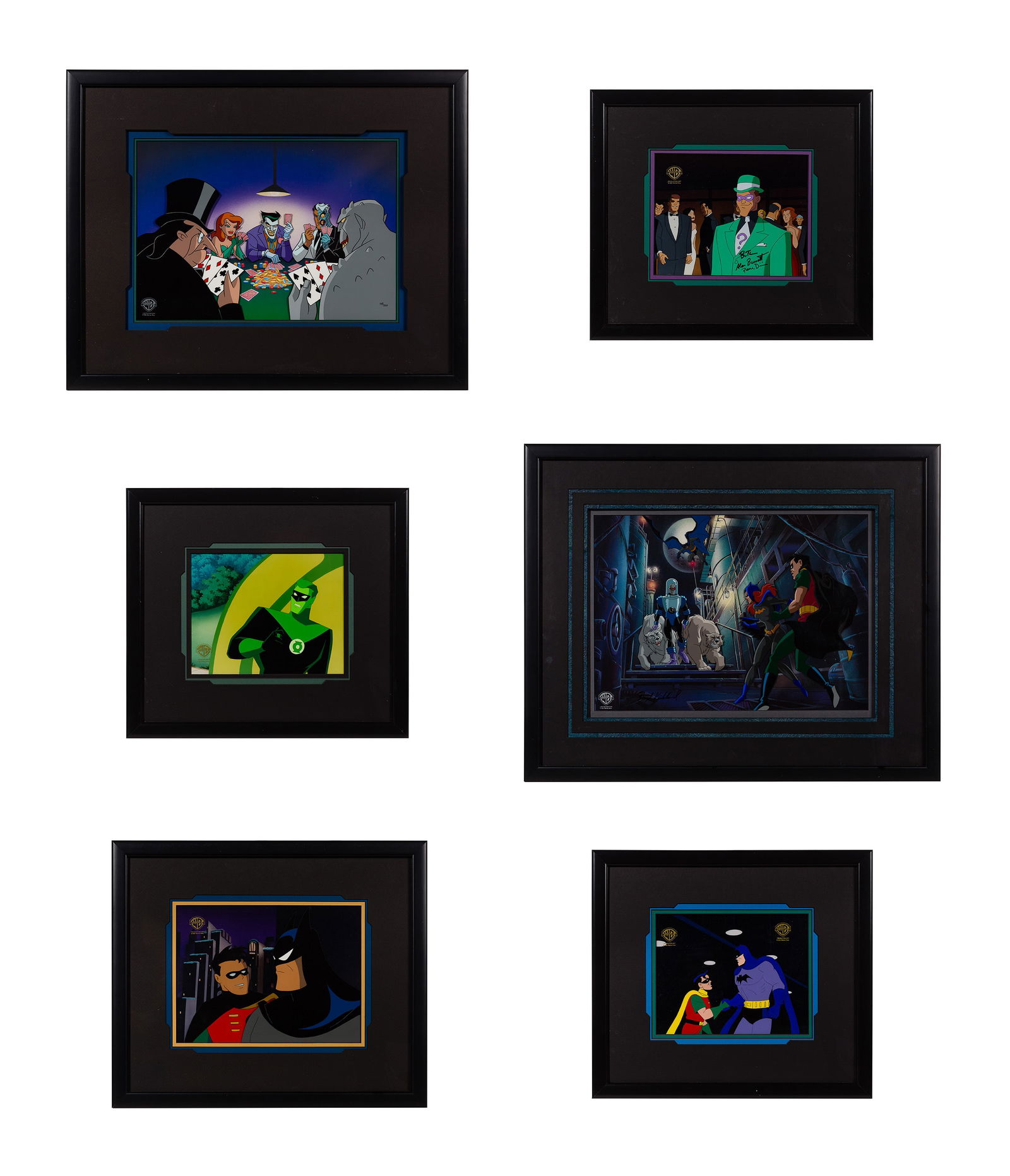 Warner Brothers Batman Animation Art Assortment (1 of 8)