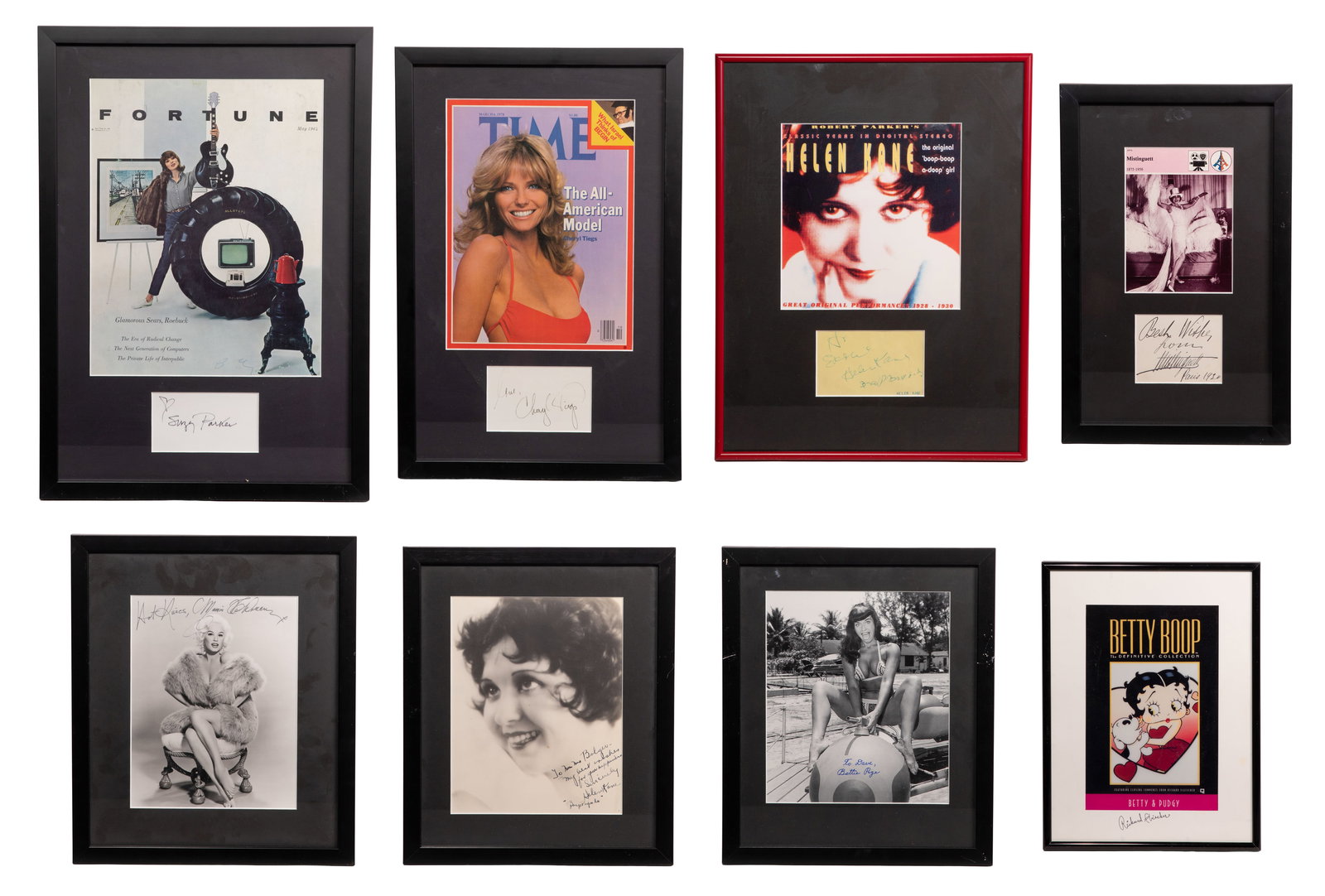 Female Celebrity Autograph Assortment (1 of 3)