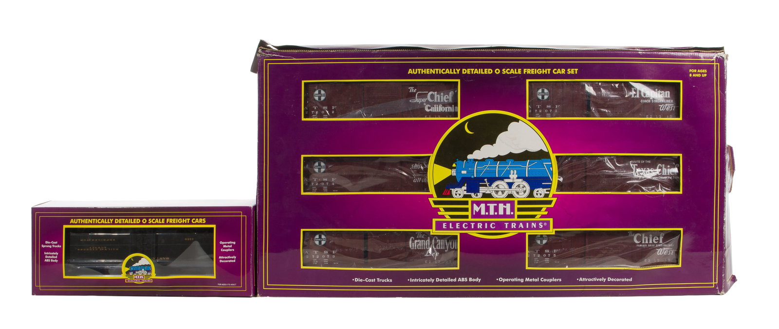 MTH Model Train O Scale Santa Fe Assortment (1 of 2)