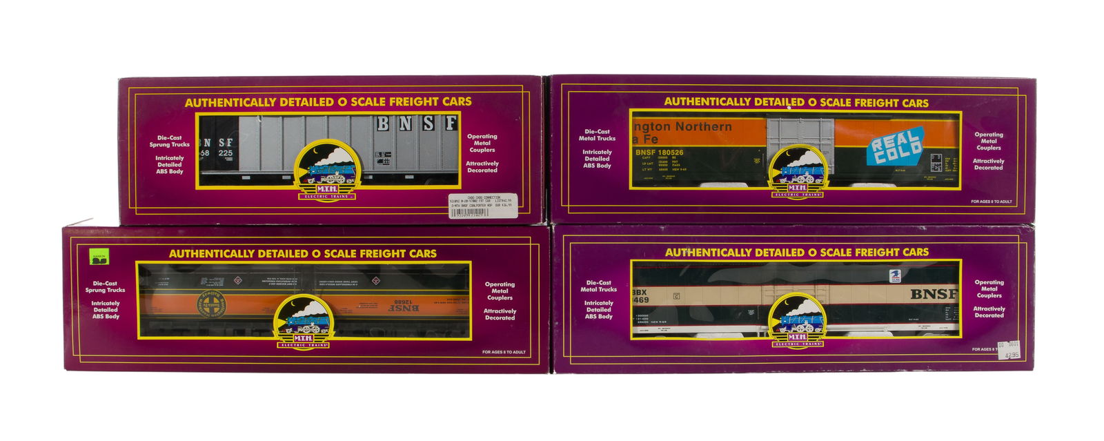 MTH Model Train O Scale BNSF Assortment (1 of 2)