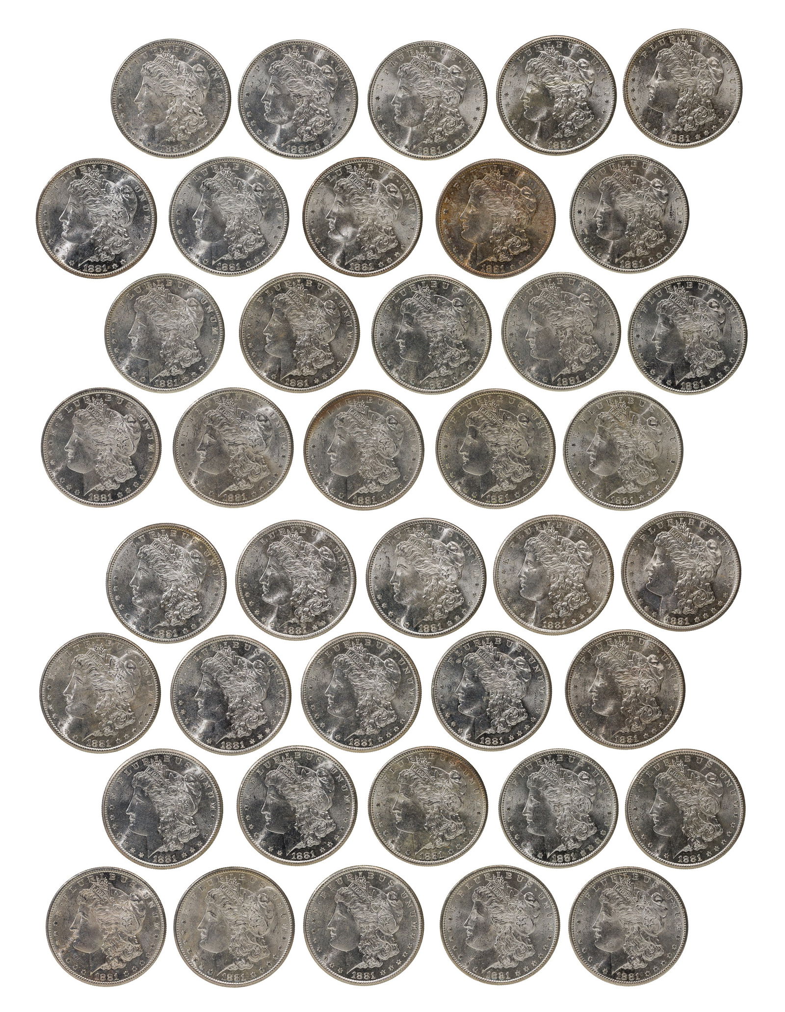 1881-S Morgan $1 BU Assortment (1 of 2)