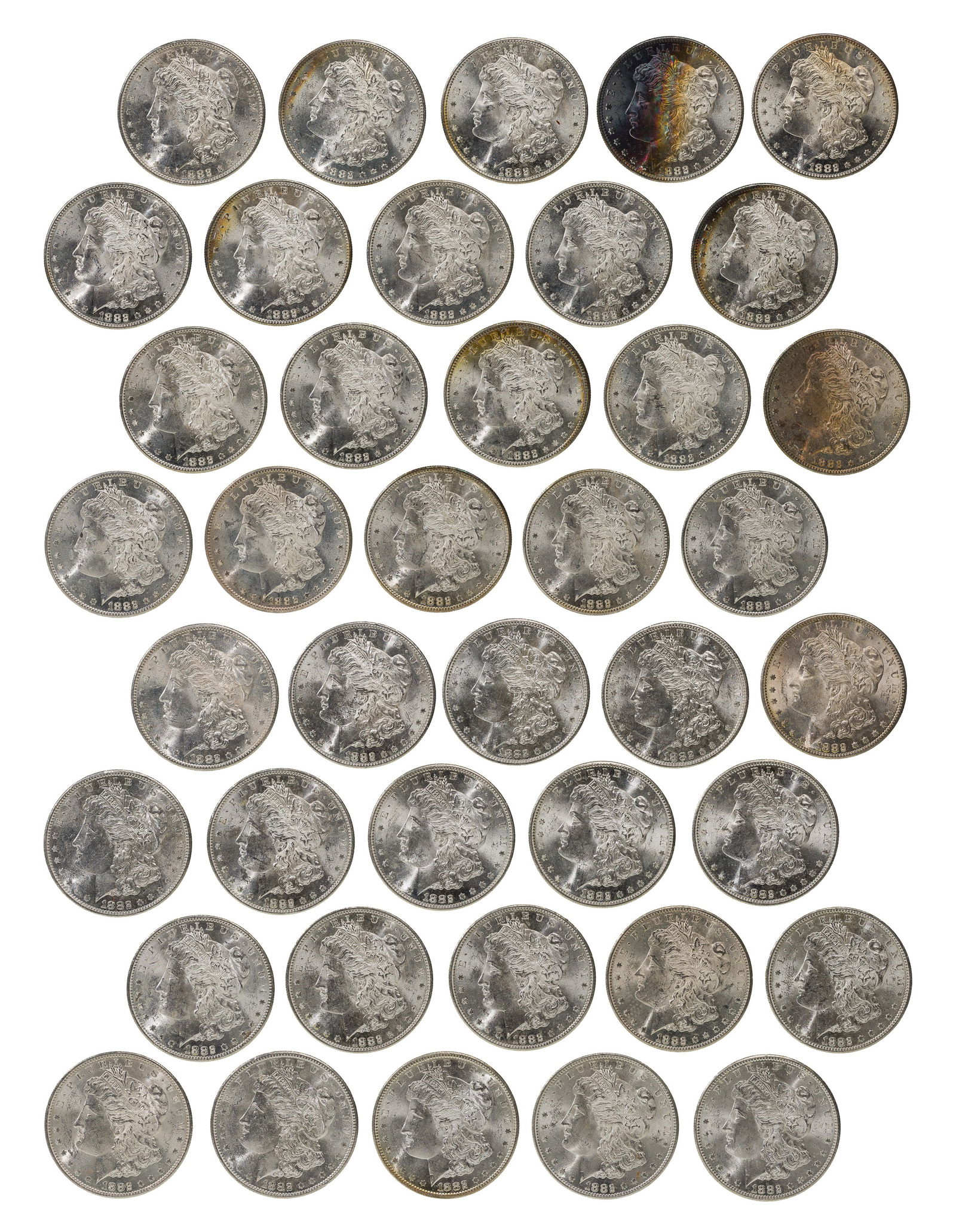 1882-S Morgan $1 BU Assortment (1 of 2)