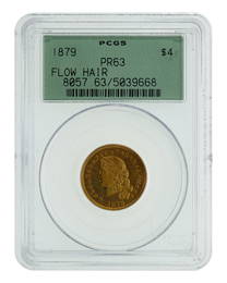 1879 $4 Stella PR-63 PCGS