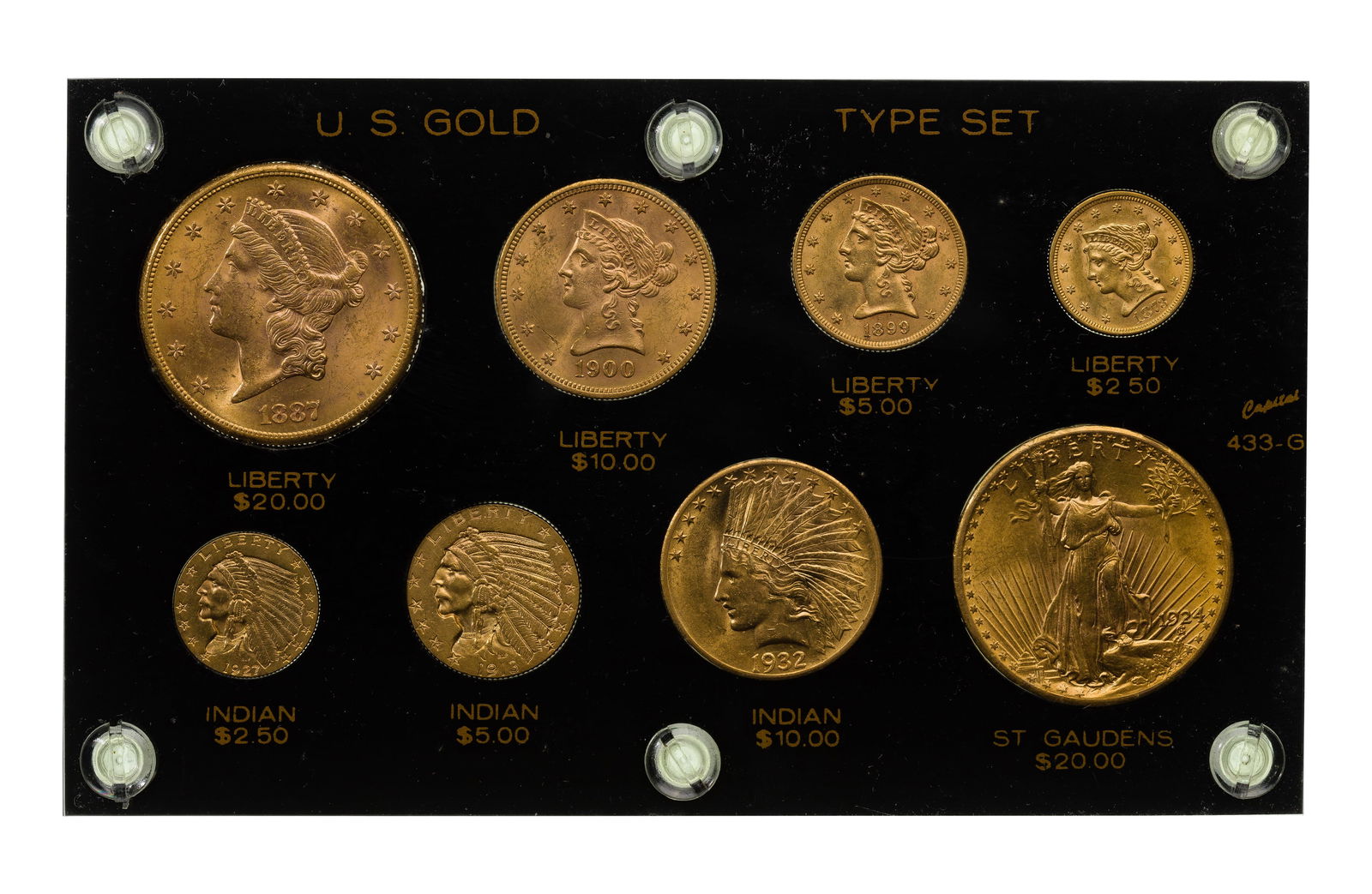 US Gold Type Set Unc. (1 of 2)
