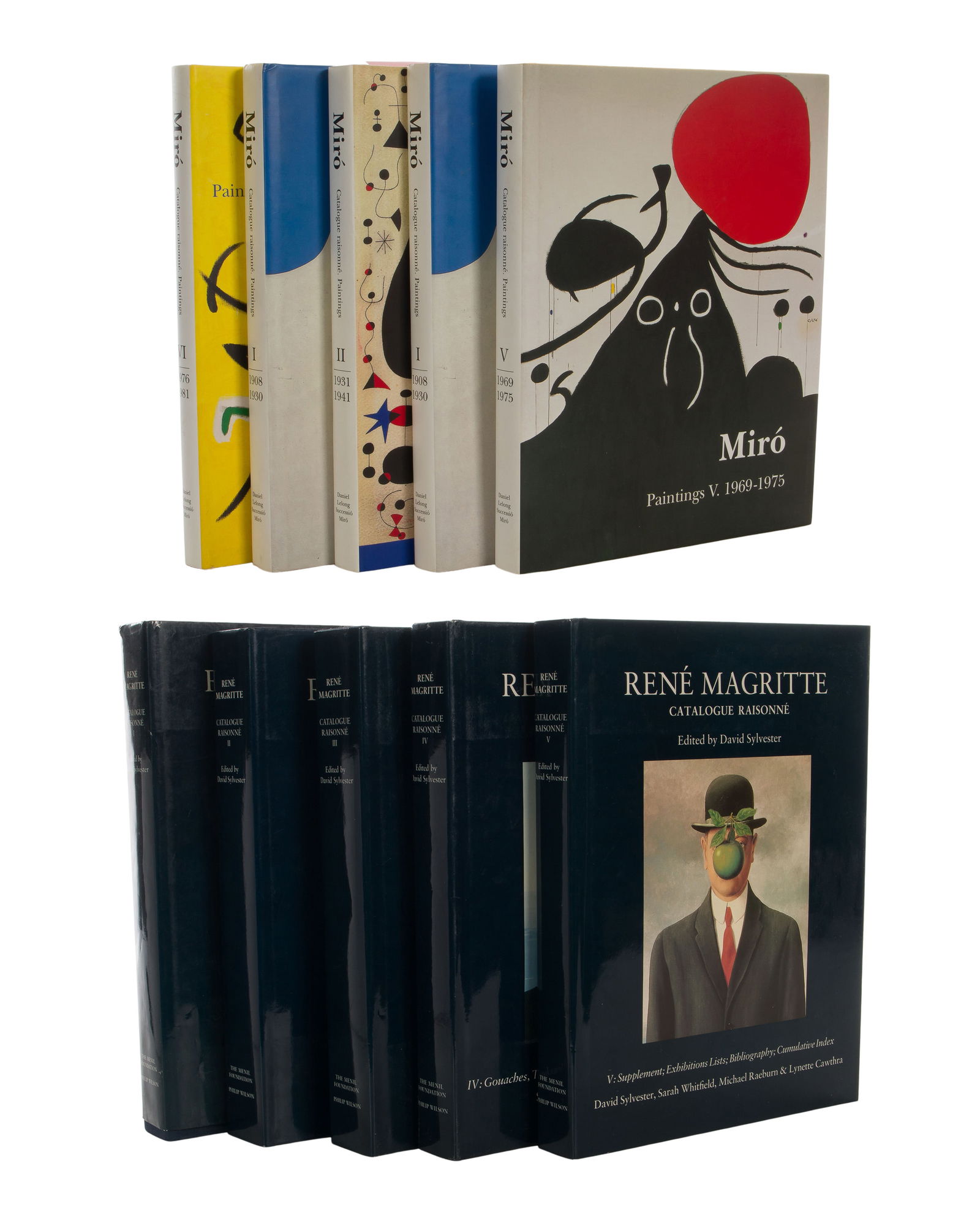 Magritte and Miro Book Assortment (1 of 1)
