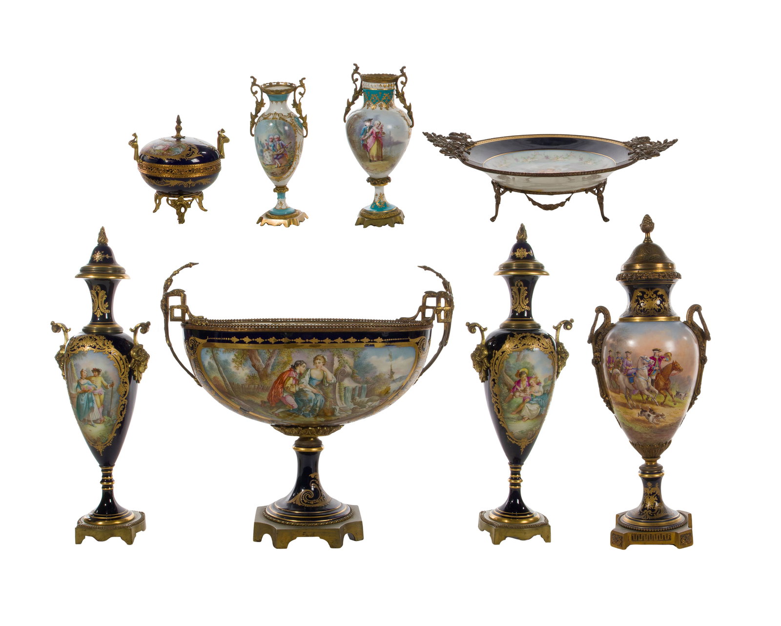 Sevres Style Porcelain Assortment (1 of 4)