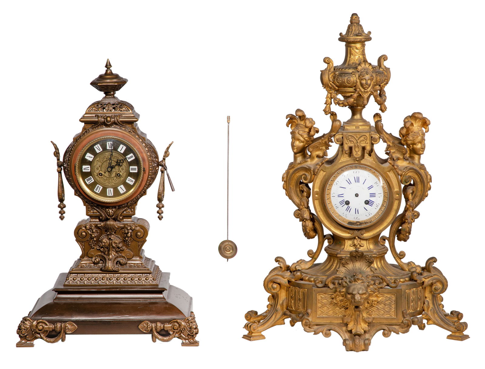 Ormolu Mantle Clocks (1 of 6)