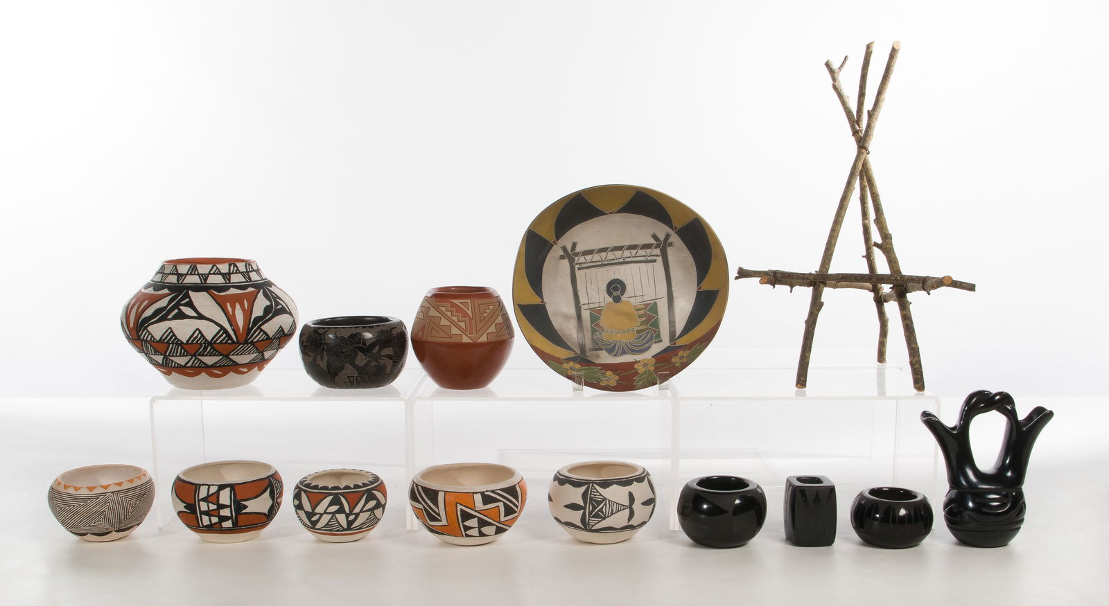 Native American Pottery Assortment (1 of 1)