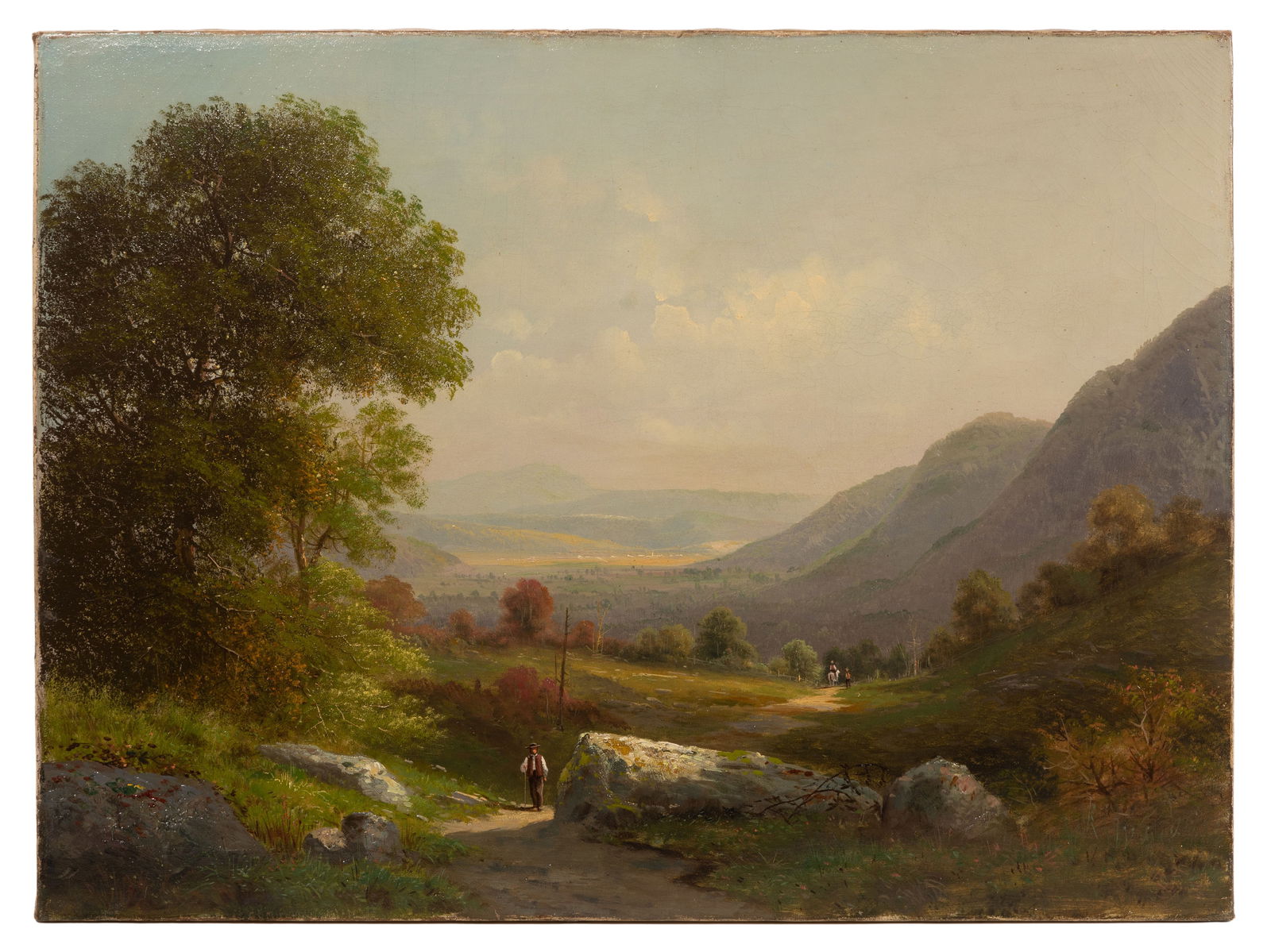Attributed to Hudson River School (American, 19th Century) Oil on Canvas (1 of 7)
