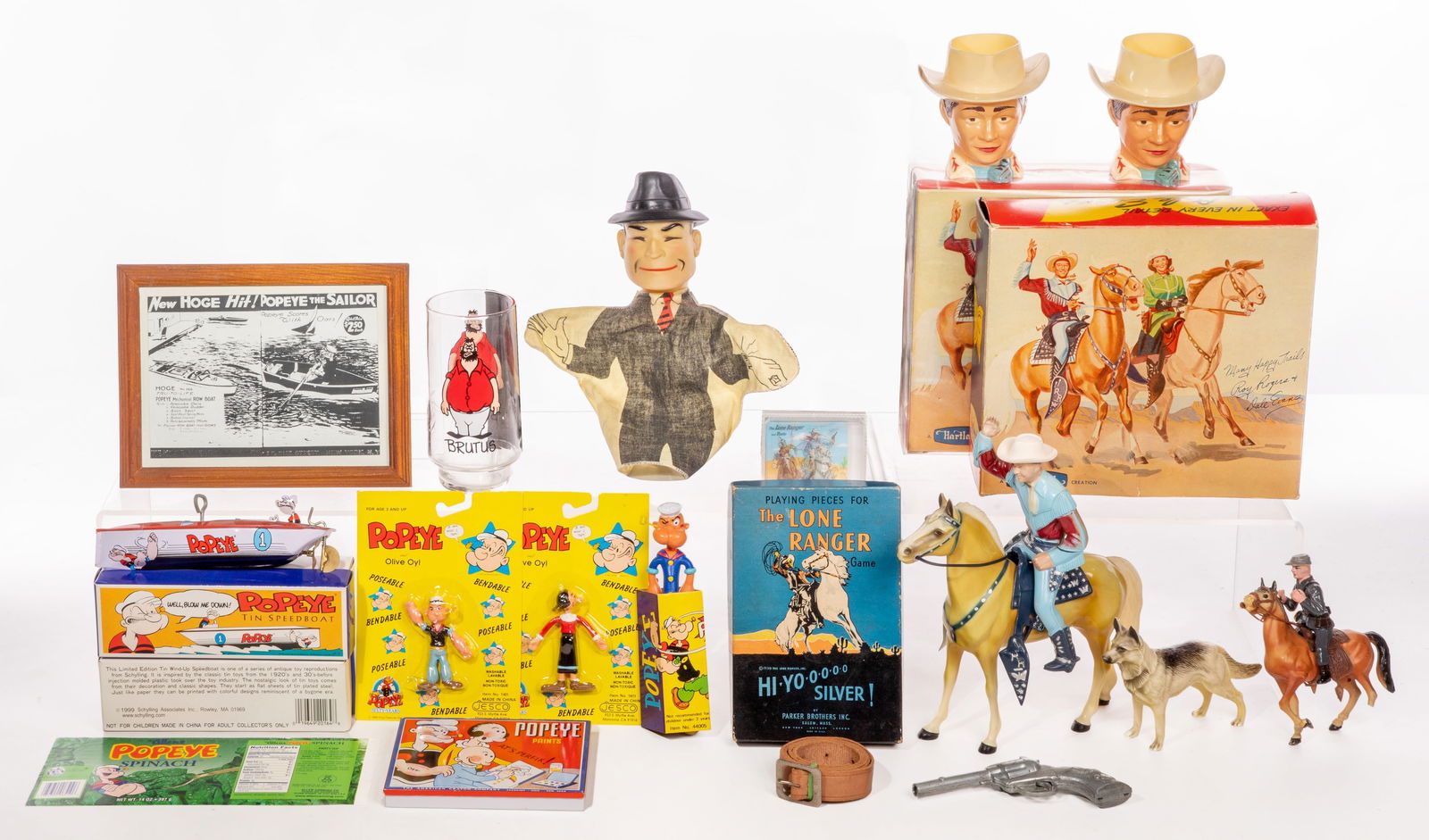 Roy Rogers and Popeye Toy Assortment (1 of 1)