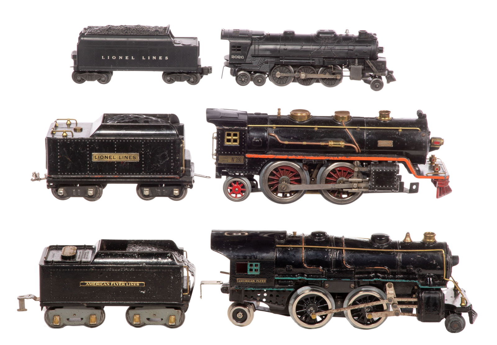 Model Train Standard and O-27 Scale Assortment (1 of 3)