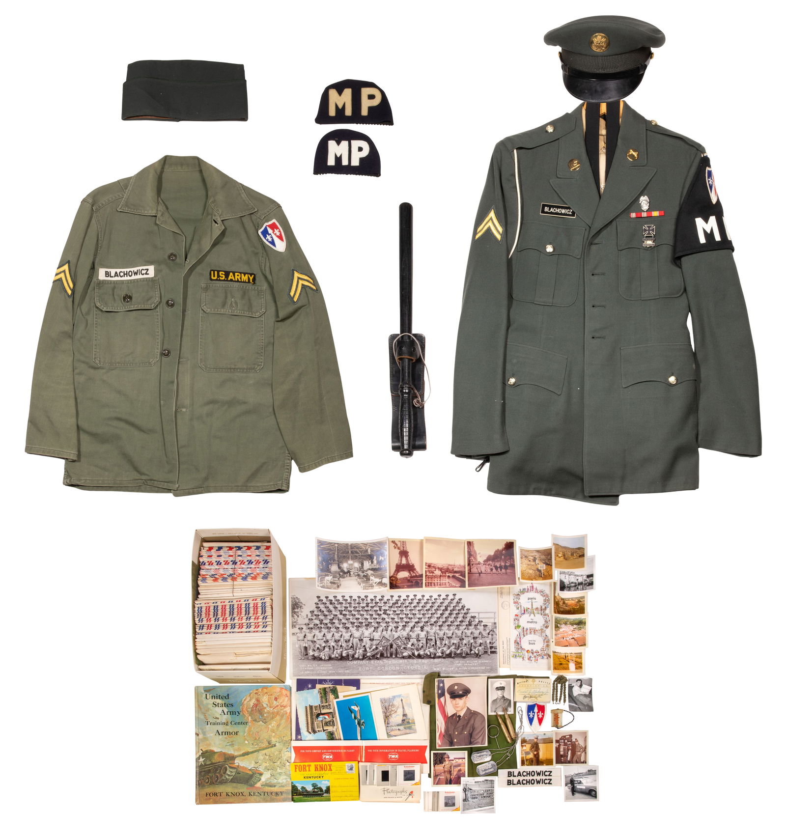 Vietnam War Era Military Uniform and Ephemera Assortment (1 of 3)