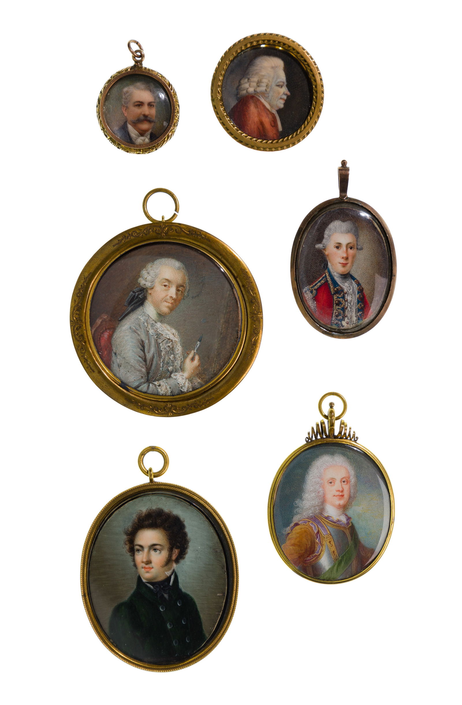 Portrait Miniature Jewelry Assortment (1 of 2)