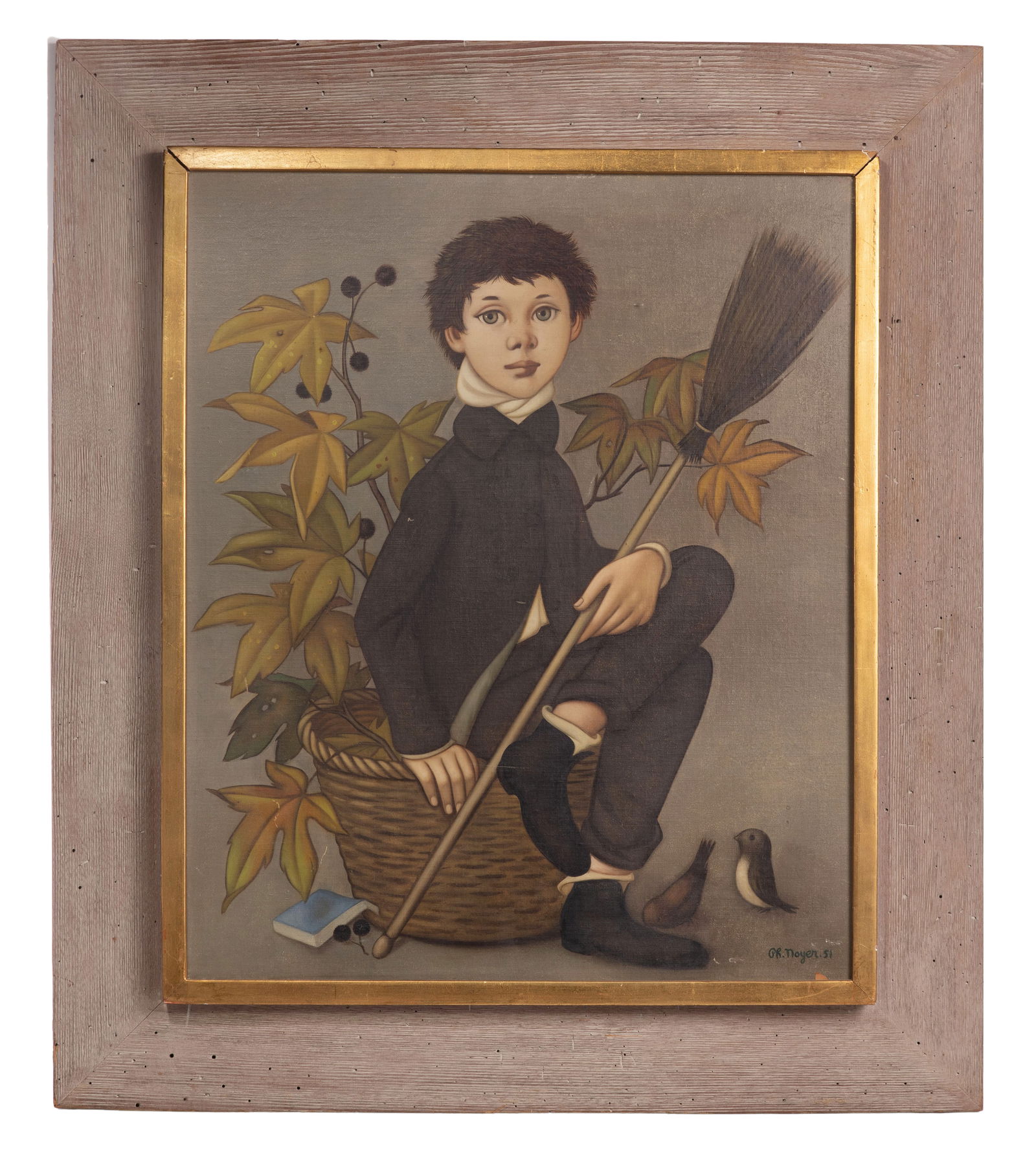 Philippe Henri Noyer (French, 1917-1985) Oil on Board (1 of 6)