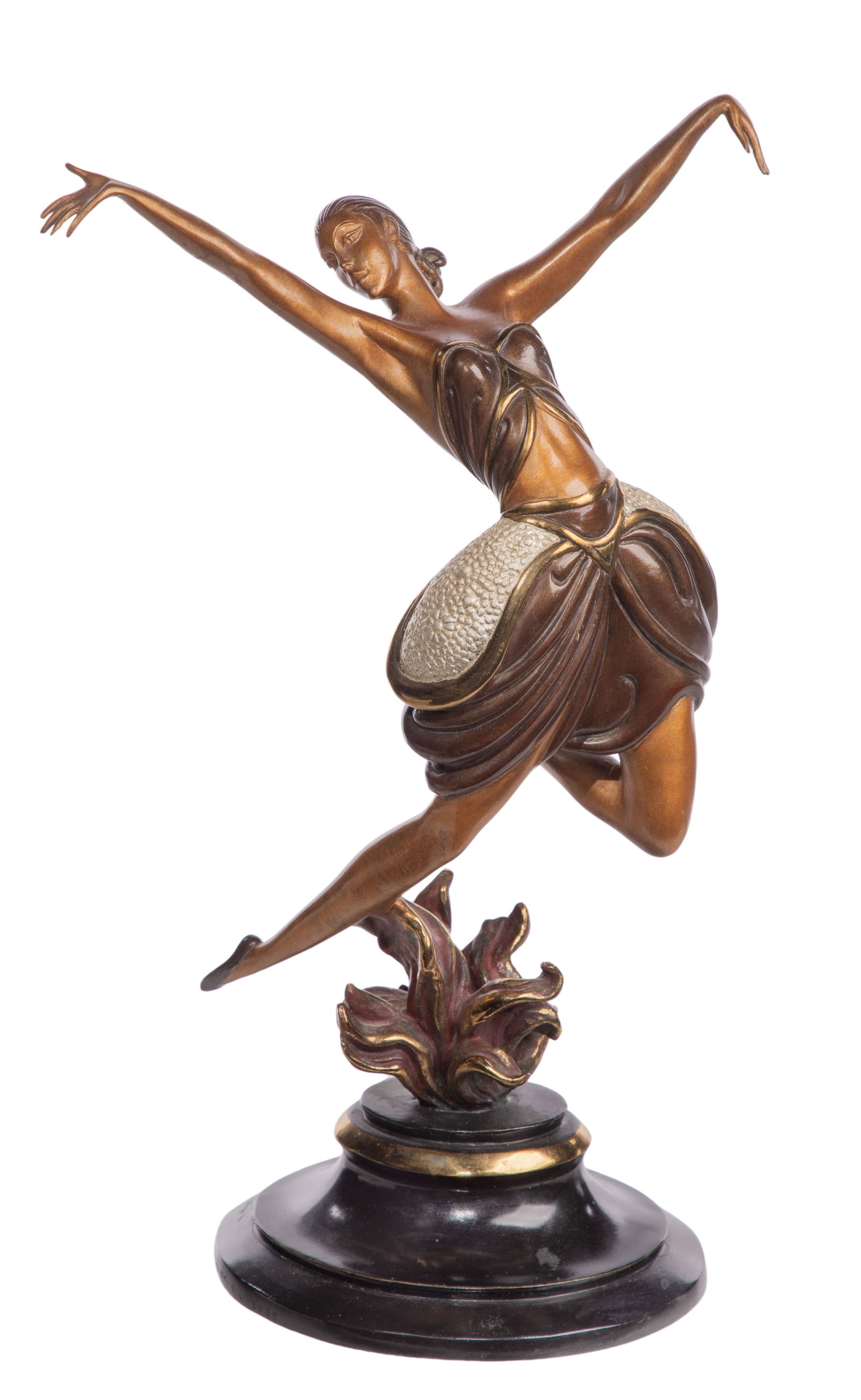 Romain de Tirtoff 'Erte' (Russian / French, 1892-1990) 'La Danseuse' Sculpture (1 of 8)