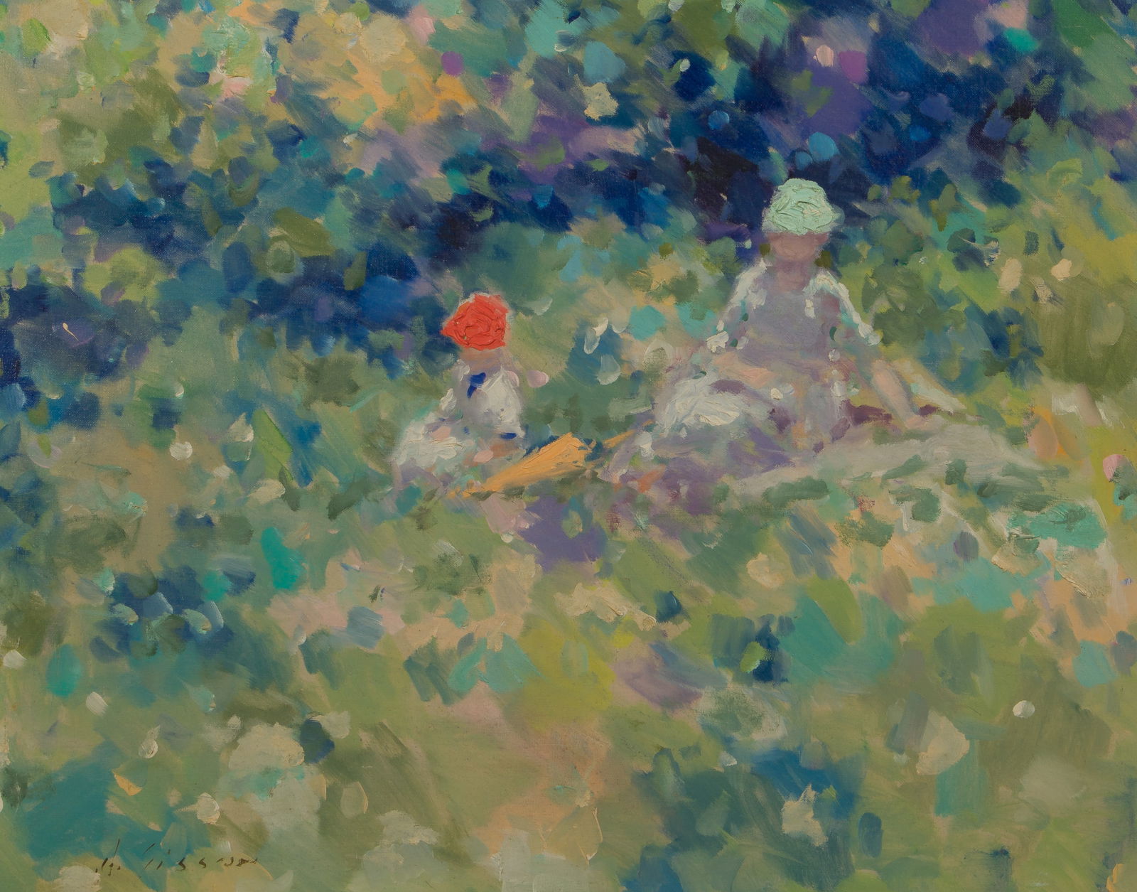 Andre Gisson (French, 1921-2003) Oil on Canvas (1 of 4)