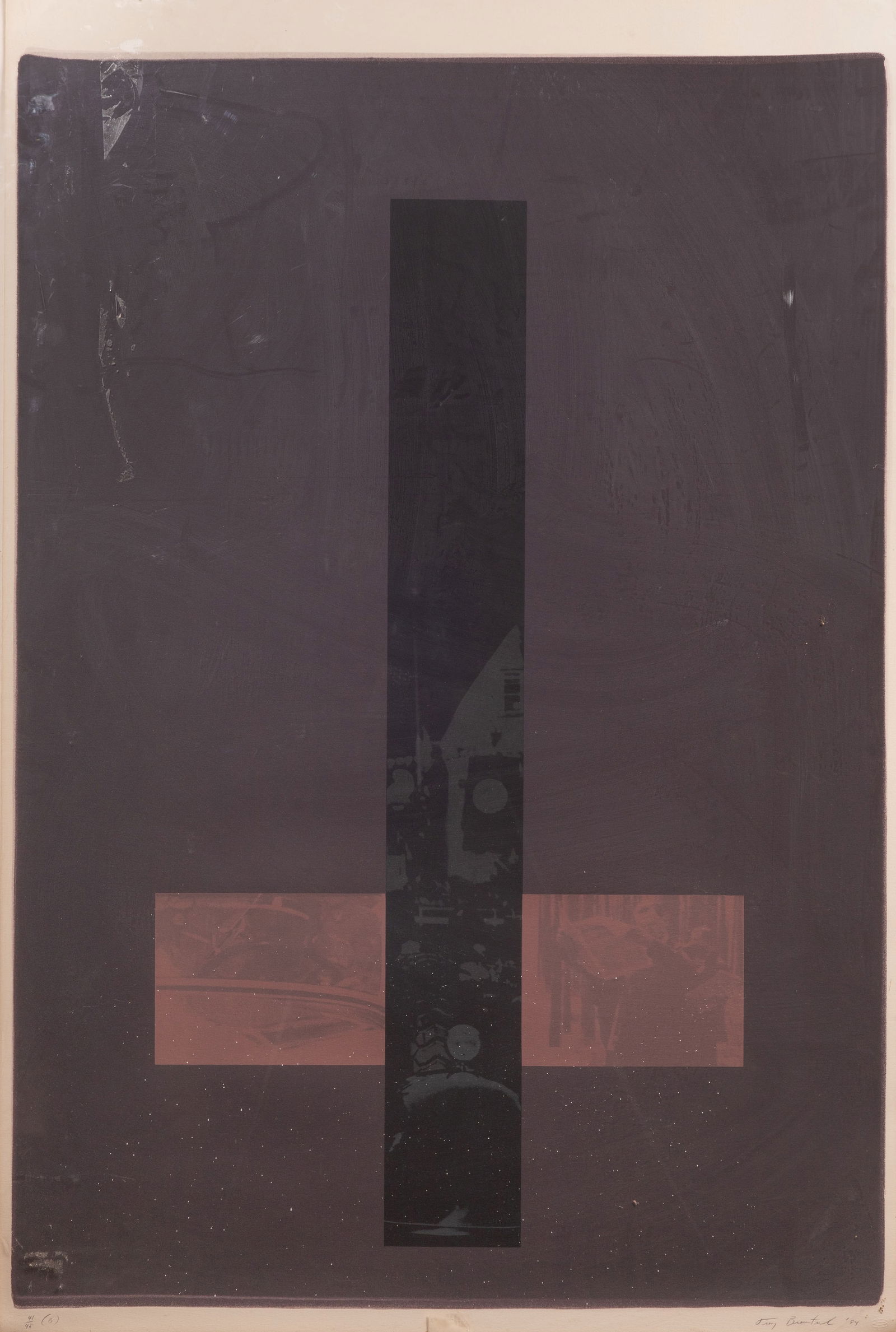 Troy Brauntuch (American, b.1954) Serigraph (1 of 5)