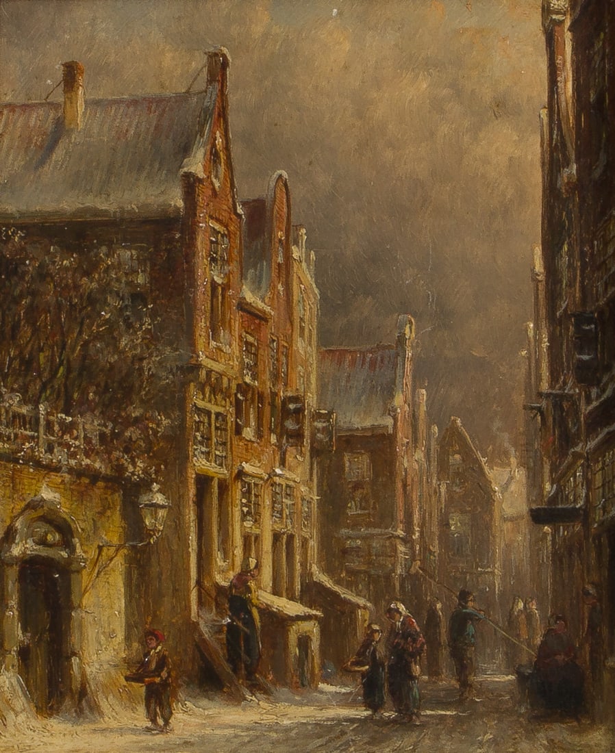 Petrus Gerardus Vertin (Dutch, 1819-1893) Oil on Board (1 of 6)