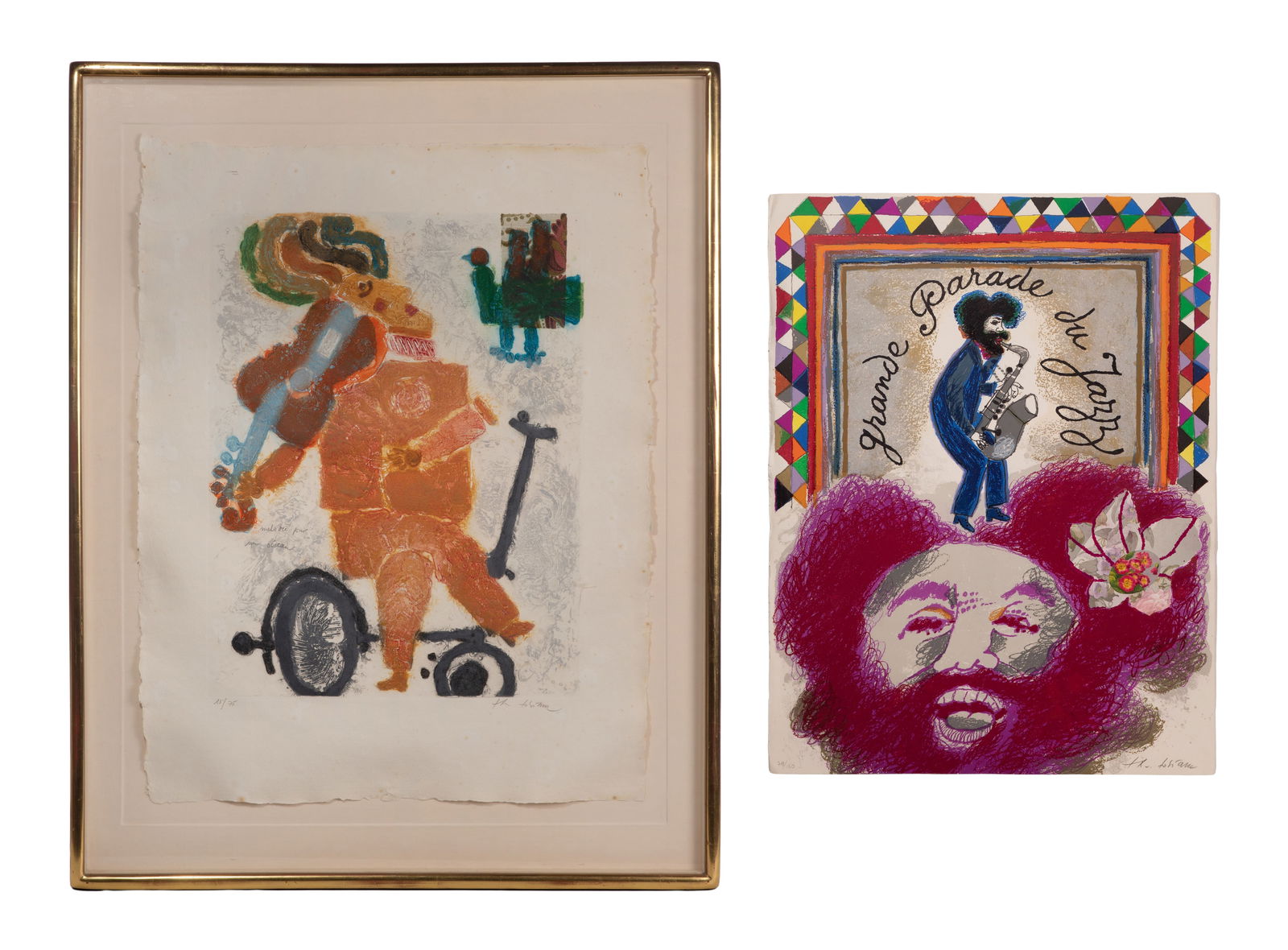 Theo Tobiasse (French, 1927-2012) Prints (1 of 9)