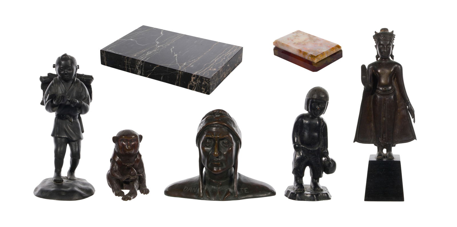 Asian Bronze Sculpture Assortment (1 of 1)