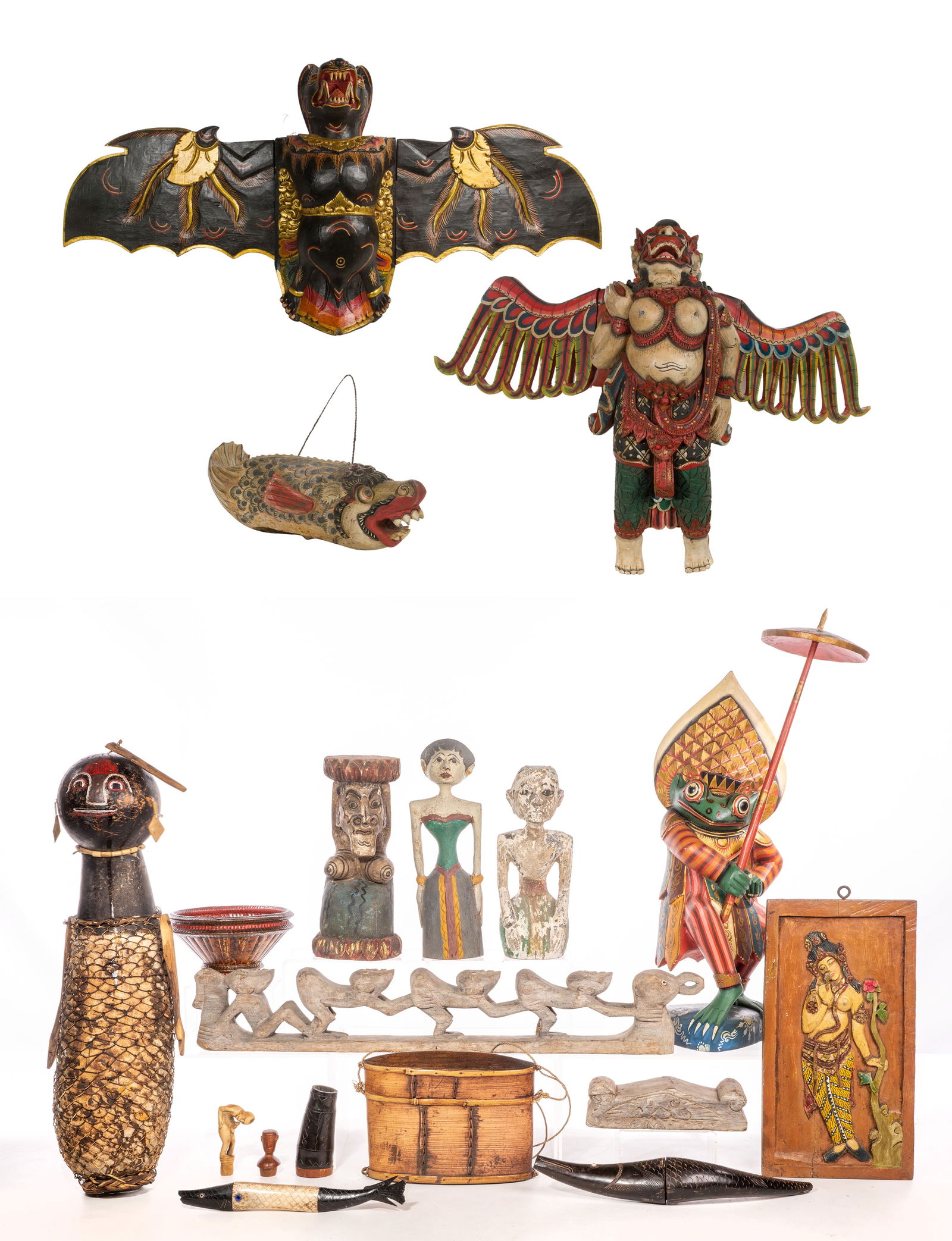 Indonesian Carving Assortment (1 of 2)