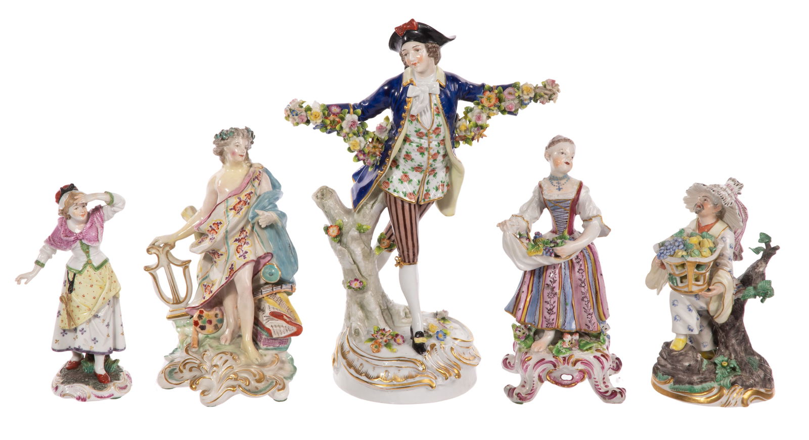 European Porcelain Figurine Assortment (1 of 4)