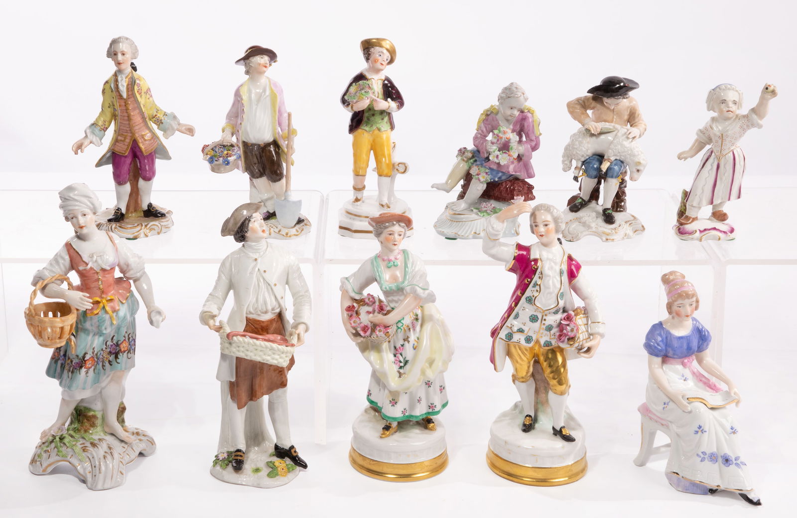 Continental Porcelain Figurine Assortment (1 of 6)