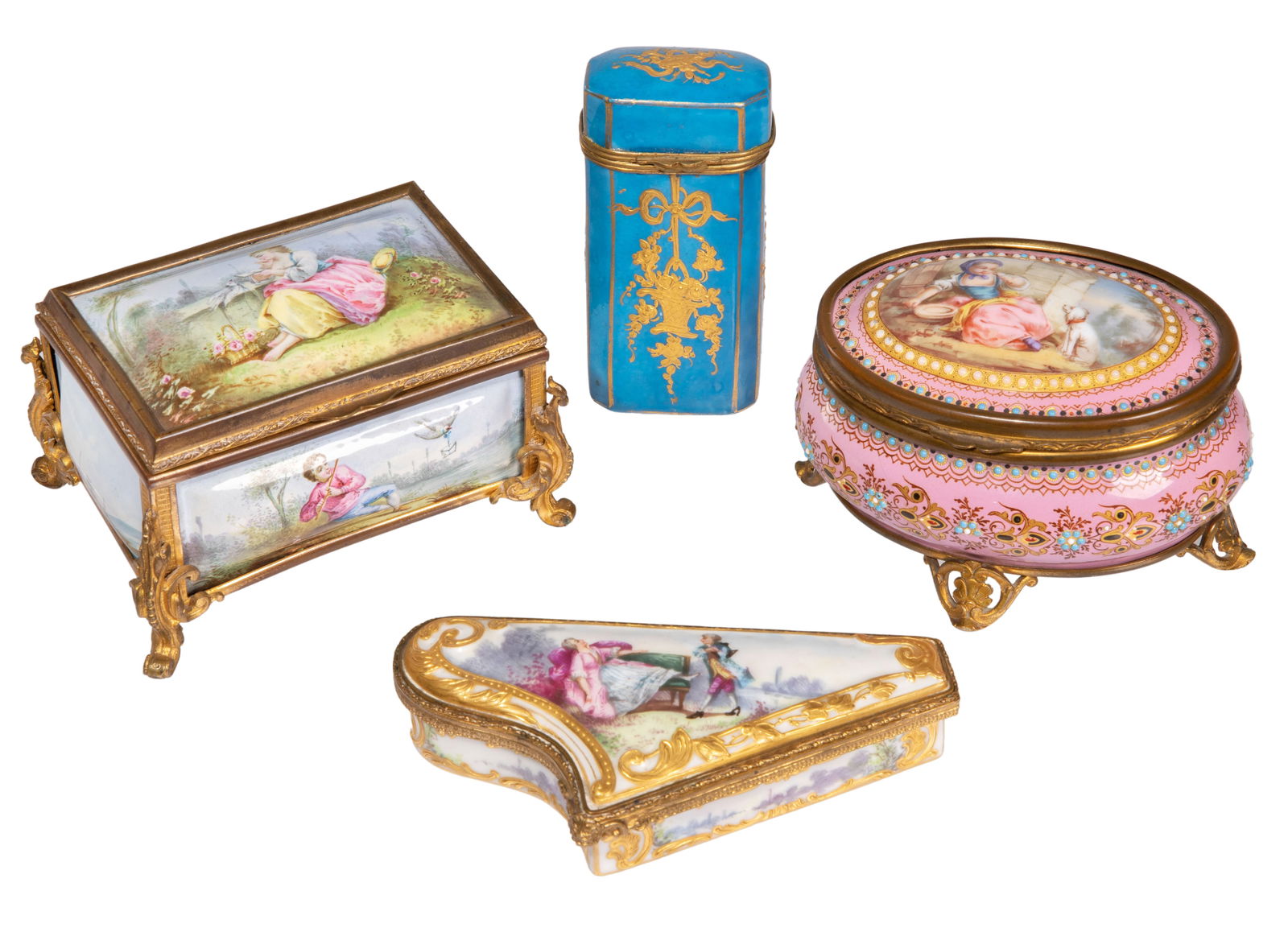 Sevres Porcelain Etui or Necessaire Case Assortment (1 of 4)