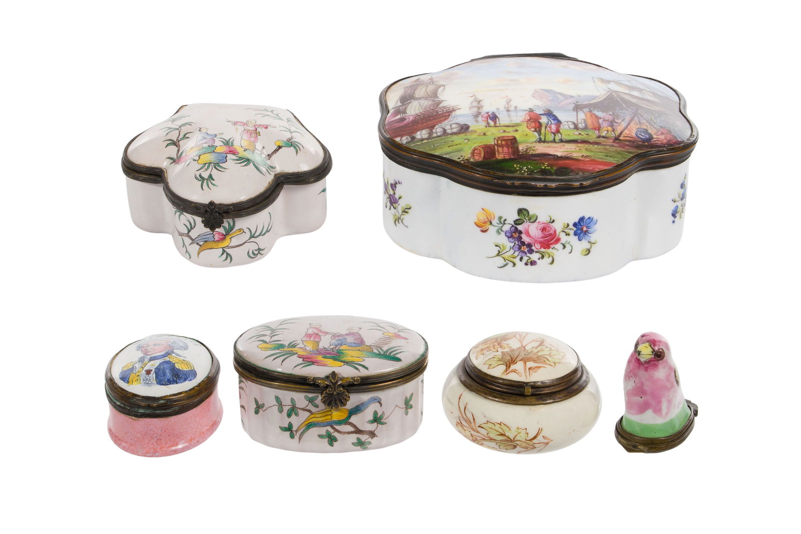 Enamel Trinket Box Assortment (1 of 2)