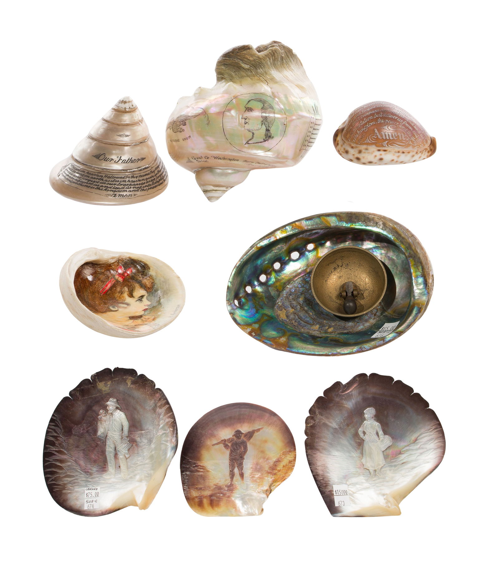 Etched Seashell Art Assortment (1 of 2)