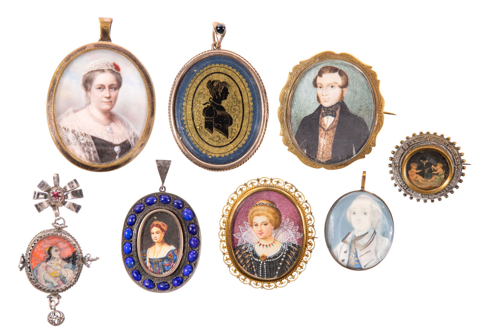 Portrait Miniature Assortment (1 of 2)