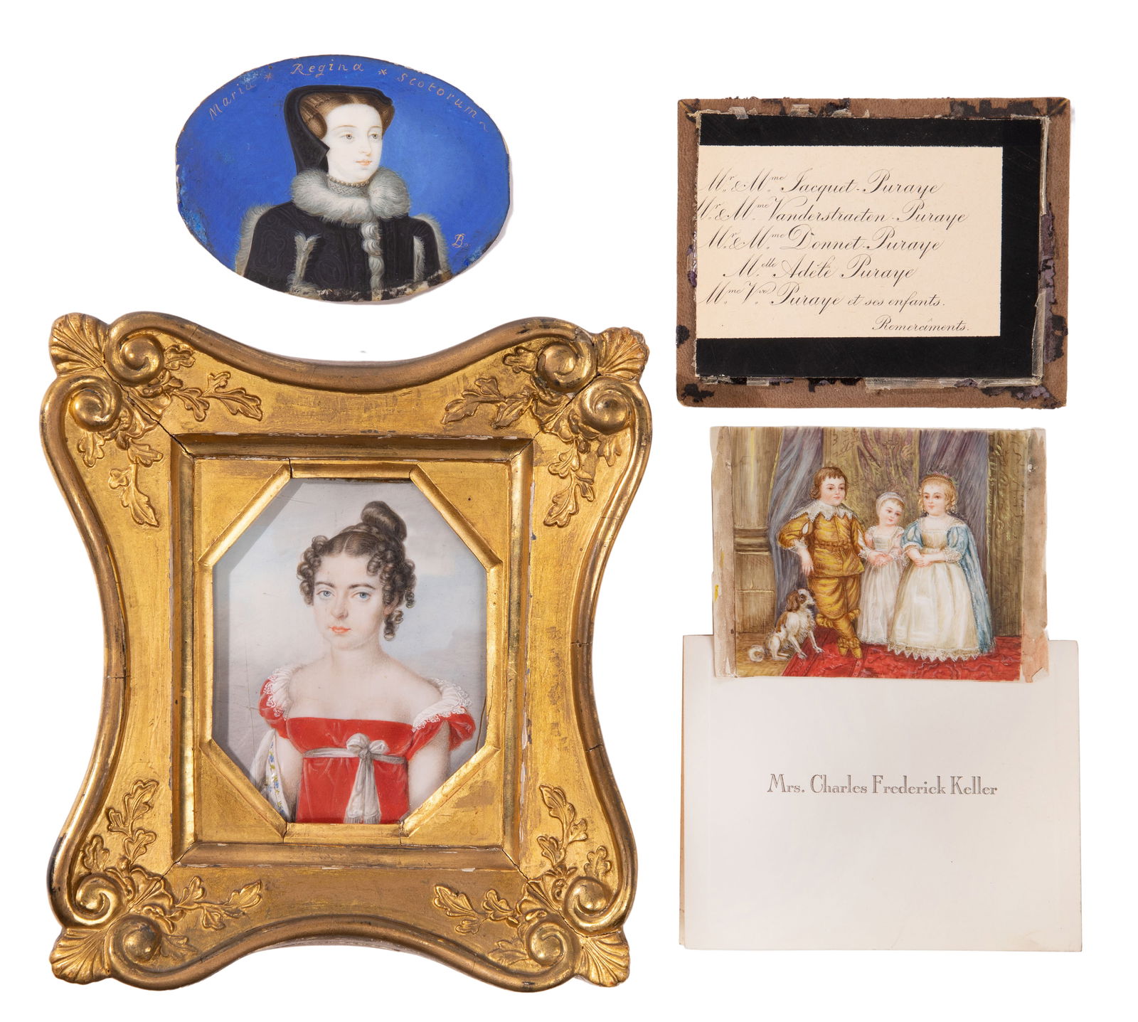 British Royal Family Portrait Miniature Assortment (1 of 2)