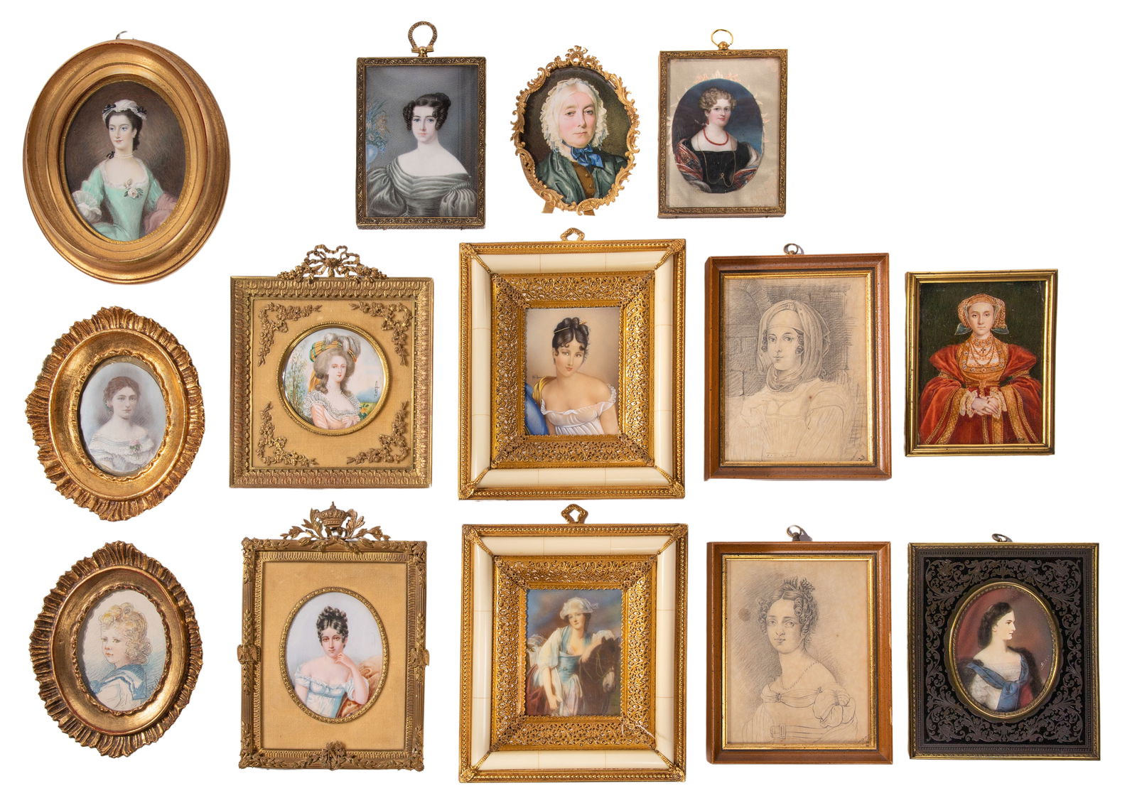 Portrait Miniature Assortment (1 of 2)